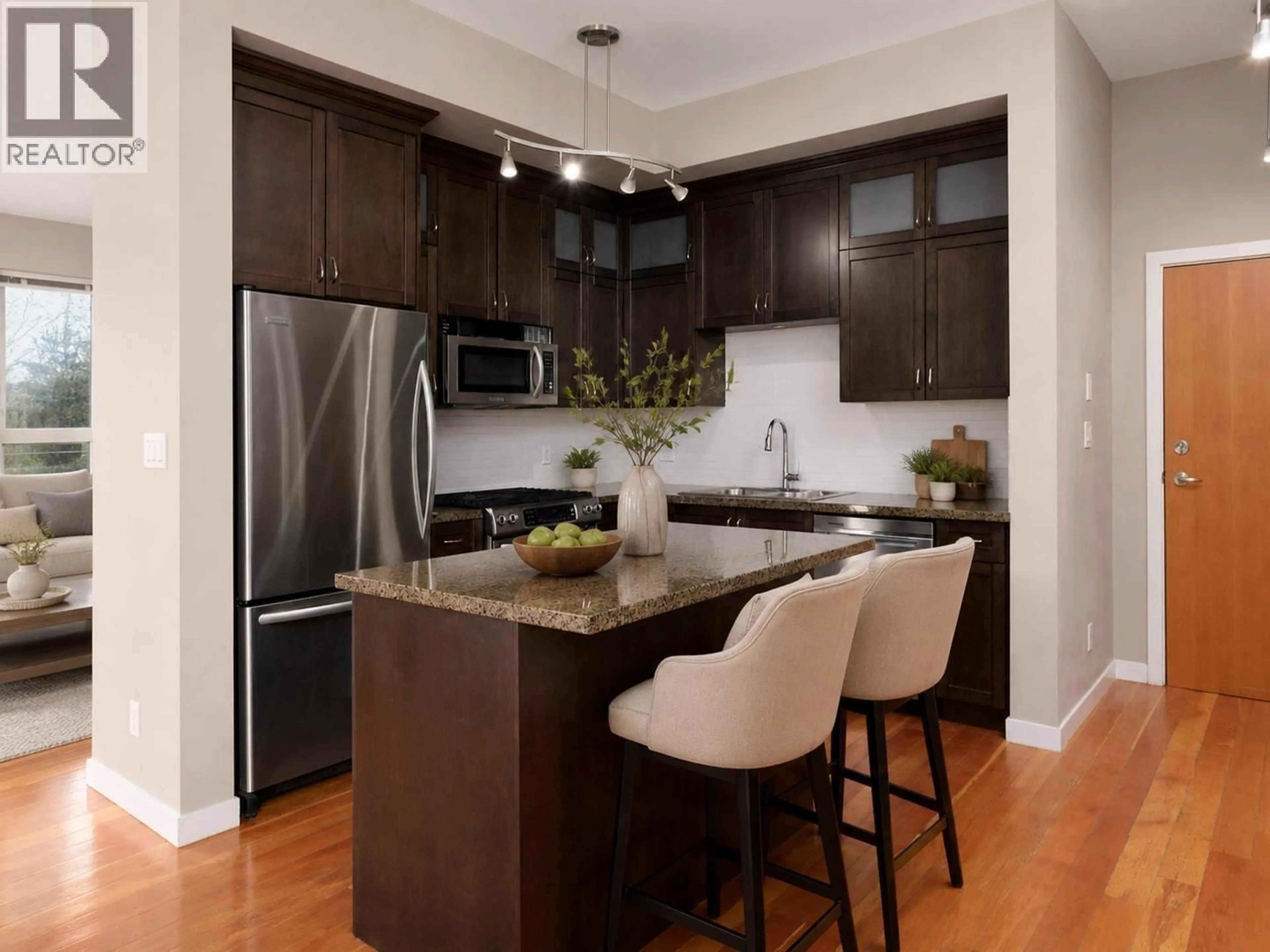 Open concept kitchen, unknown for 209 - 240 SALTER STREET, New Westminster British Columbia V3M0C1