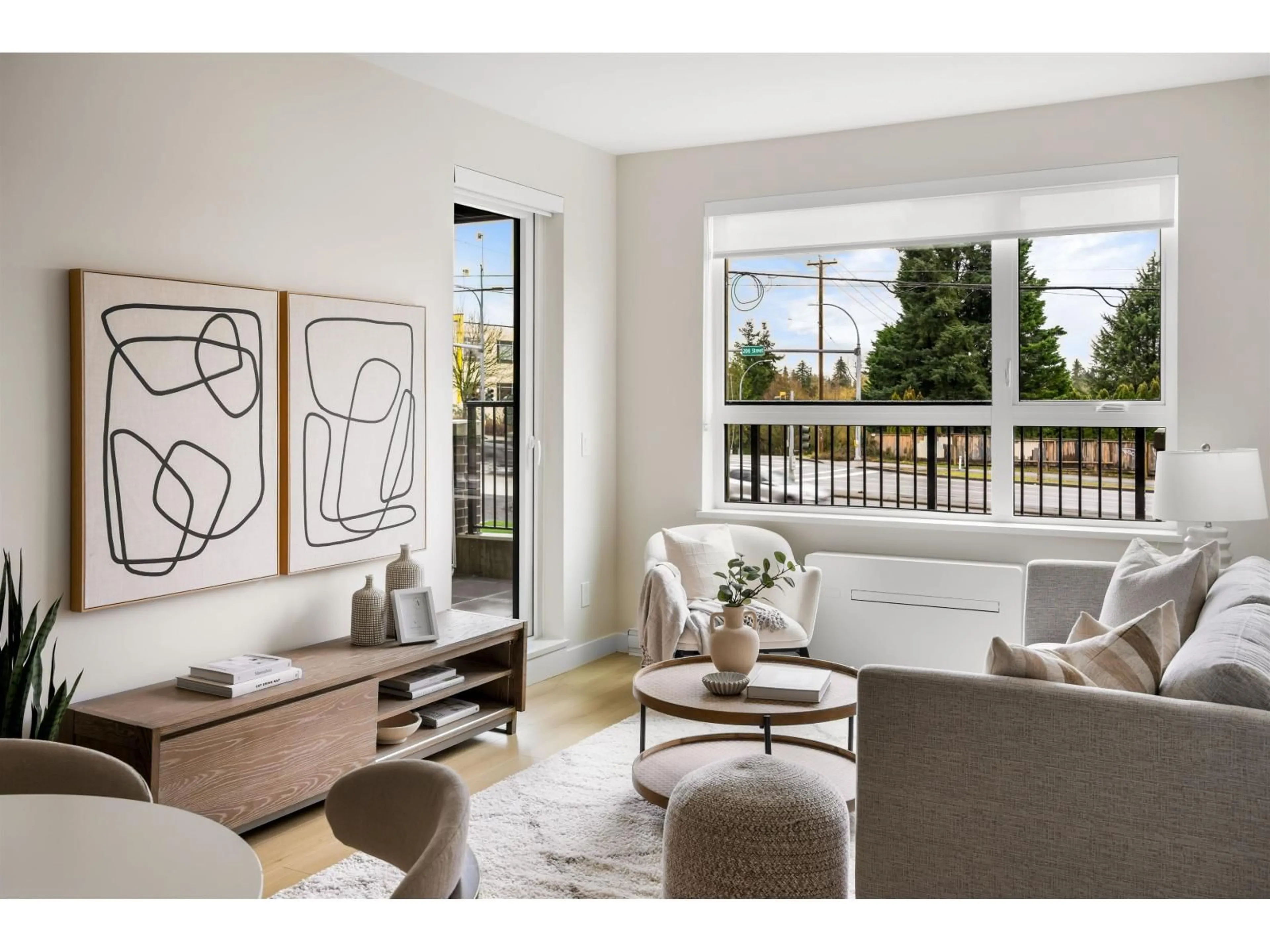 Living room with furniture, unknown for B306 - 20049 82 AVENUE, Langley British Columbia V2Y4A5