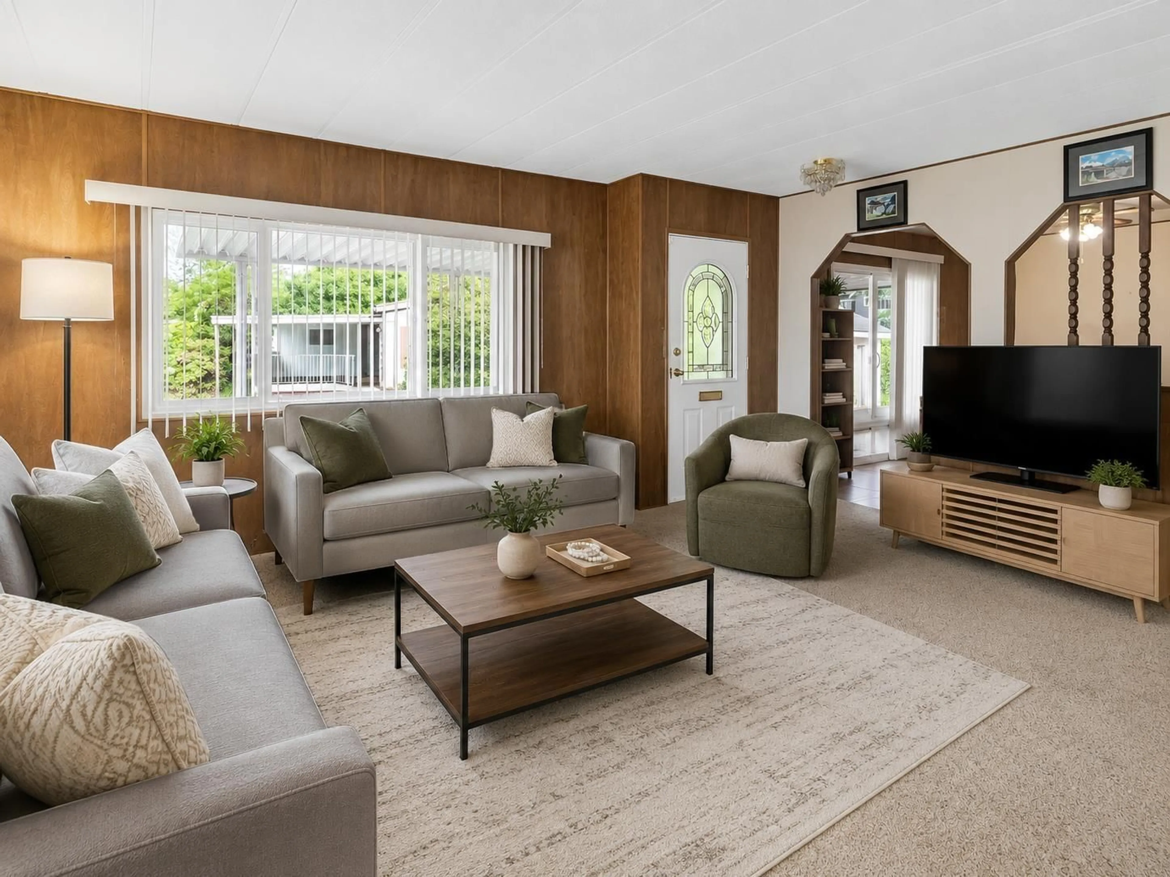 Living room with furniture, unknown for 45 - 1640 162 STREET, Surrey British Columbia V4A6Y9