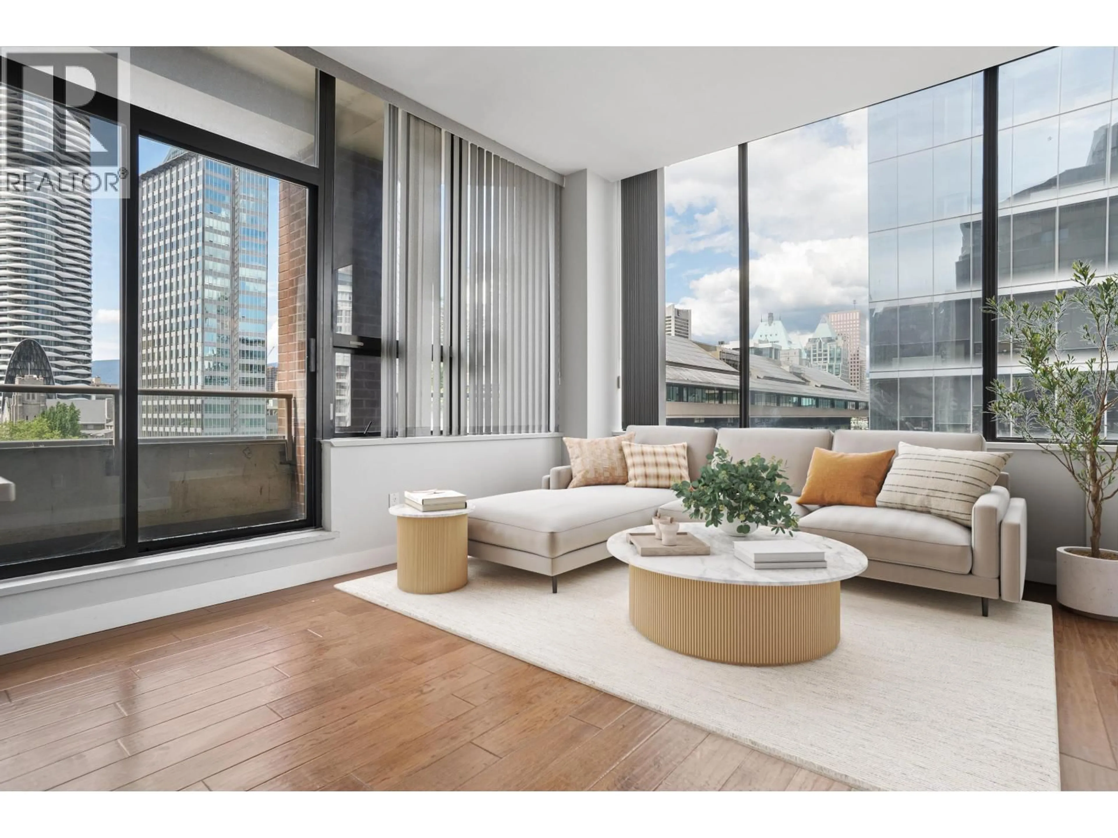 Living room with furniture, unknown for 701 - 1010 HOWE STREET, Vancouver British Columbia V6Z1P5