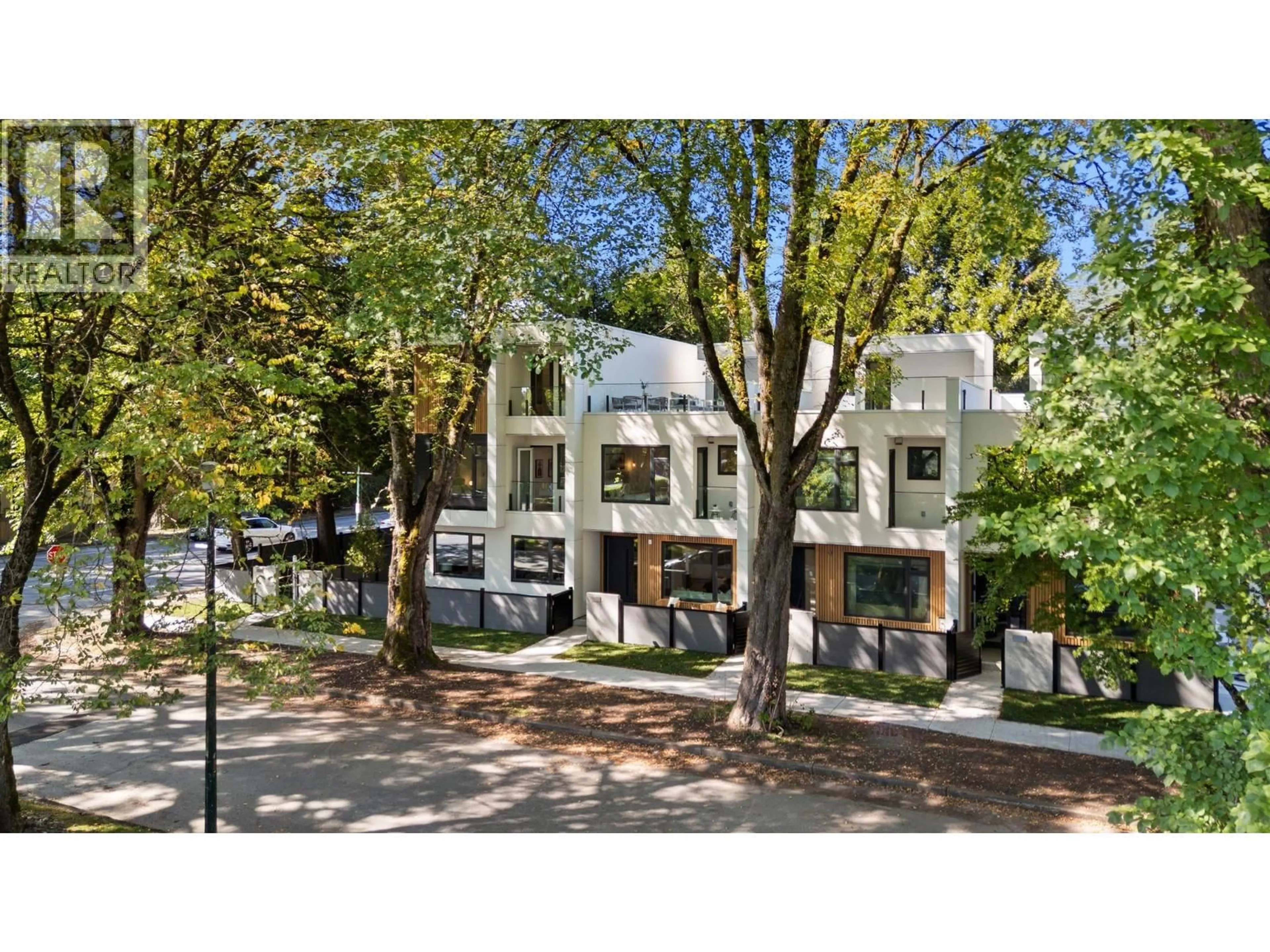 Home with brick exterior material, street for 3 - 1491 DEVONSHIRE CRESCENT, Vancouver British Columbia V6H2G5