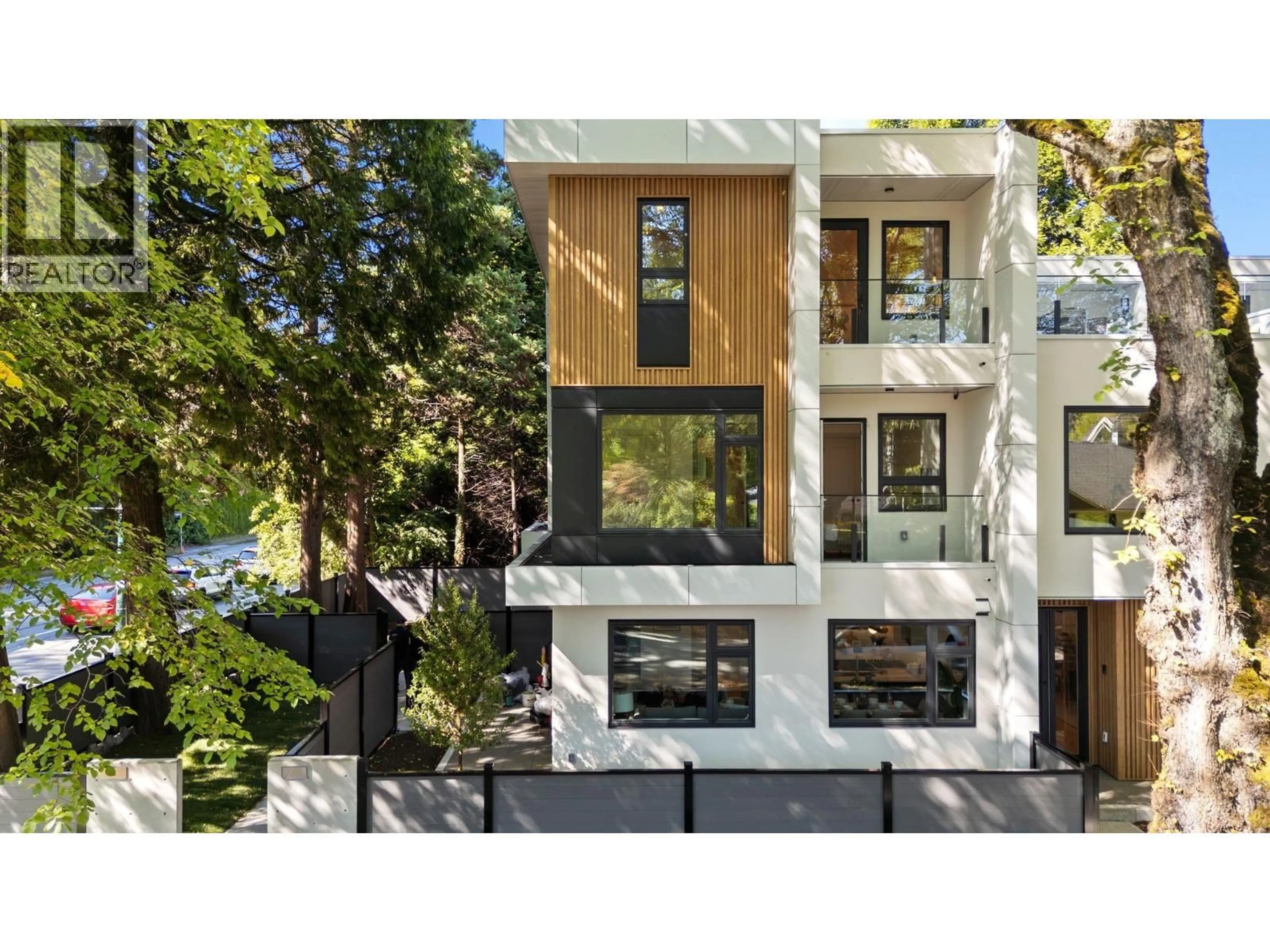 Home with brick exterior material, street for 4 - 1491 DEVONSHIRE CRESCENT, Vancouver British Columbia V6H2G5