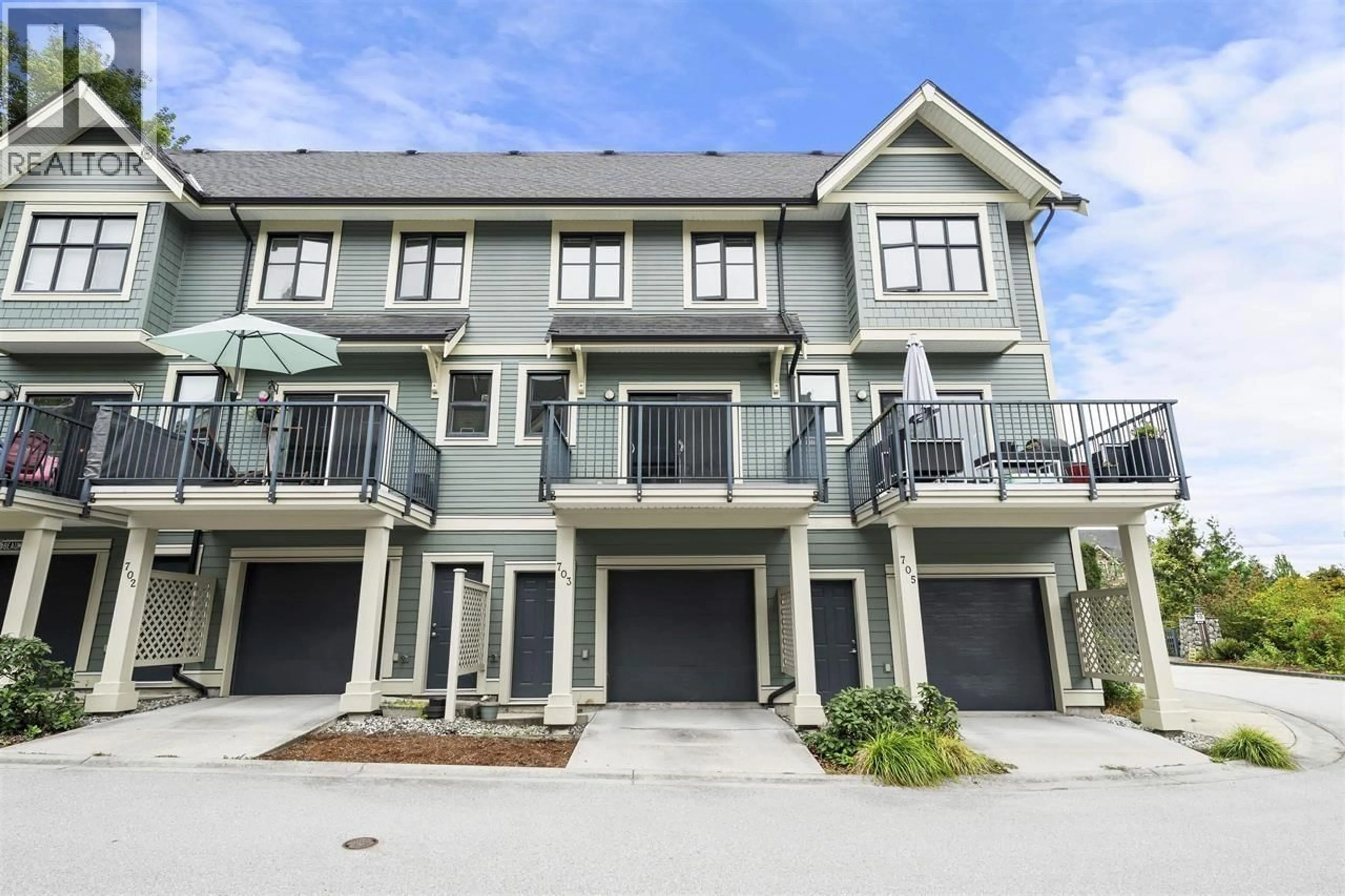 Home with vinyl exterior material, unknown for 703 - 8485 NEW HAVEN CLOSE, Burnaby British Columbia V5J0B7