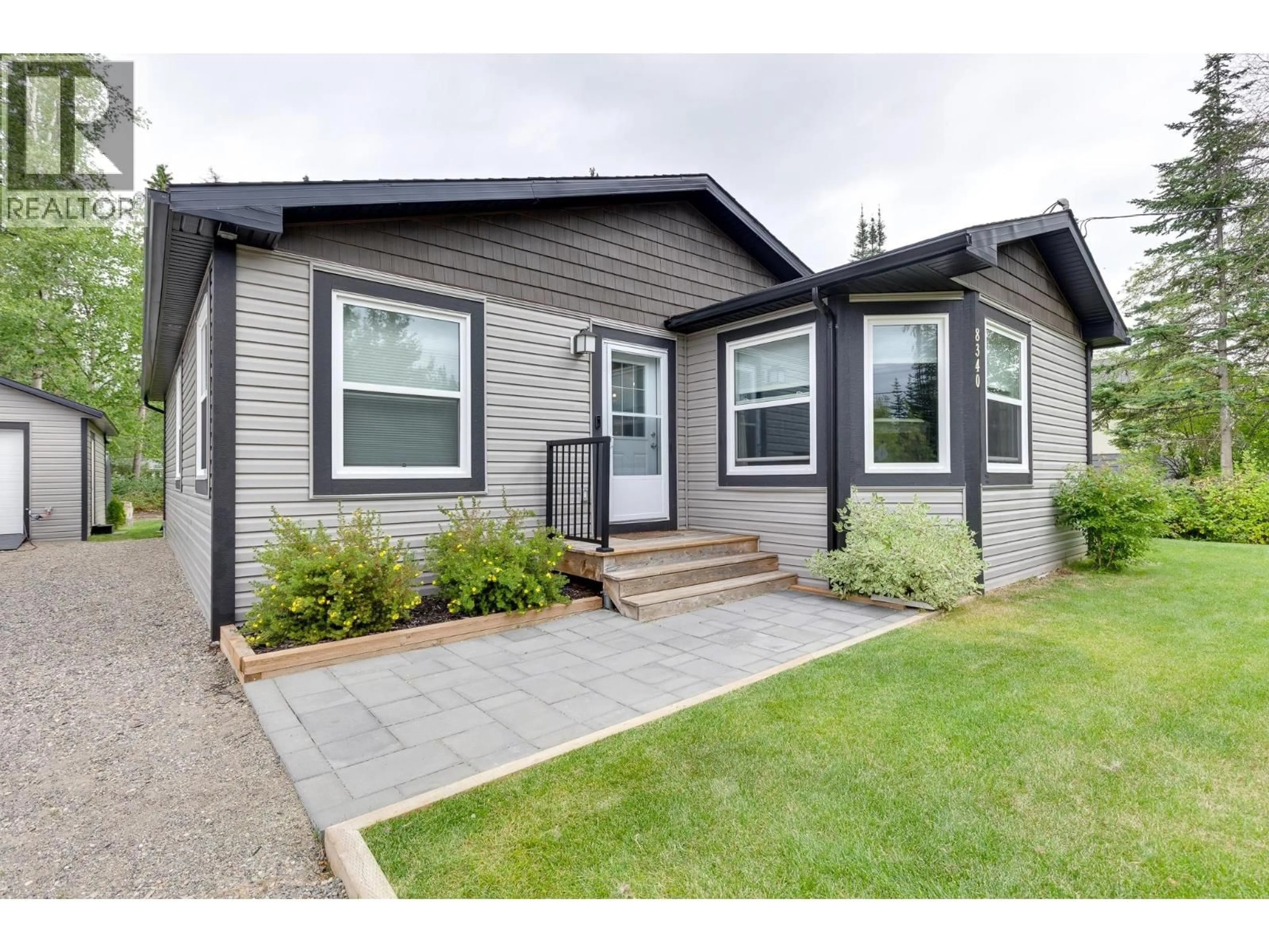 Home with vinyl exterior material, street for 8340 CANTLE DRIVE, Prince George British Columbia V2N6N3