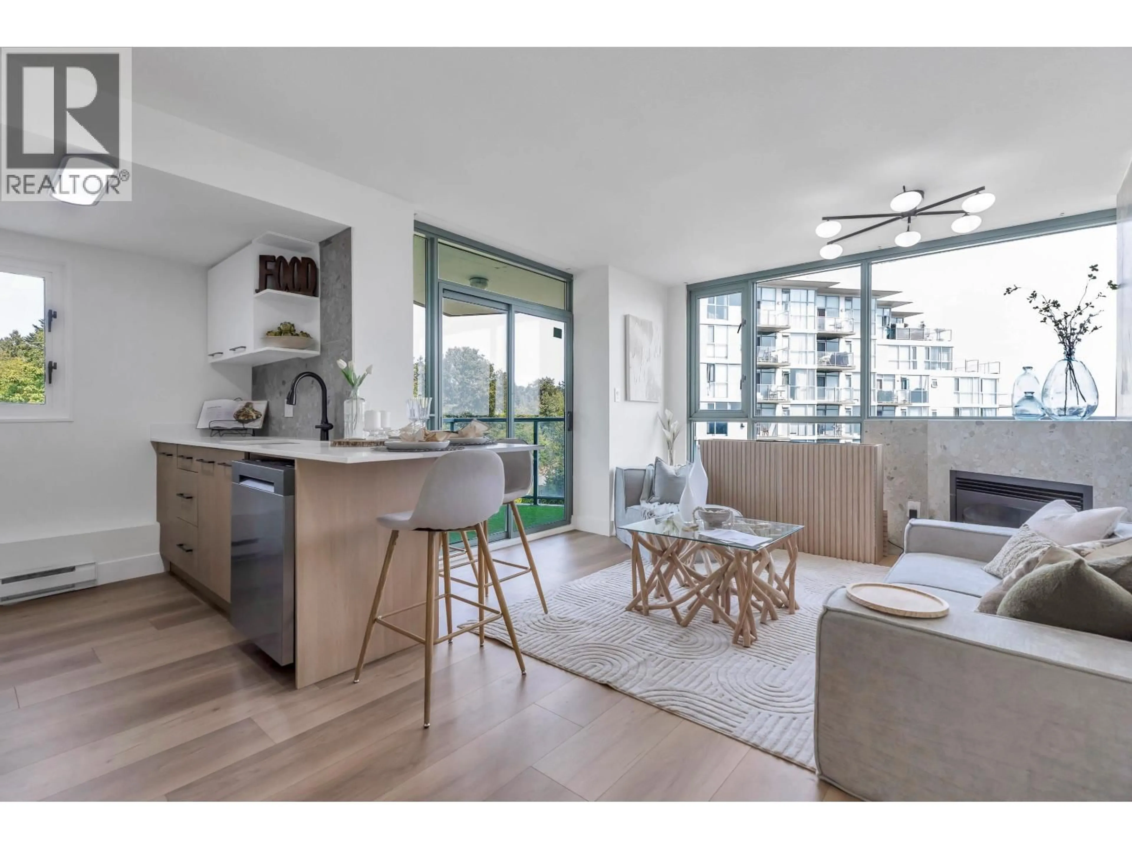 Open concept kitchen, unknown for 1001 - 2733 CHANDLERY PLACE, Vancouver British Columbia V5S4V3