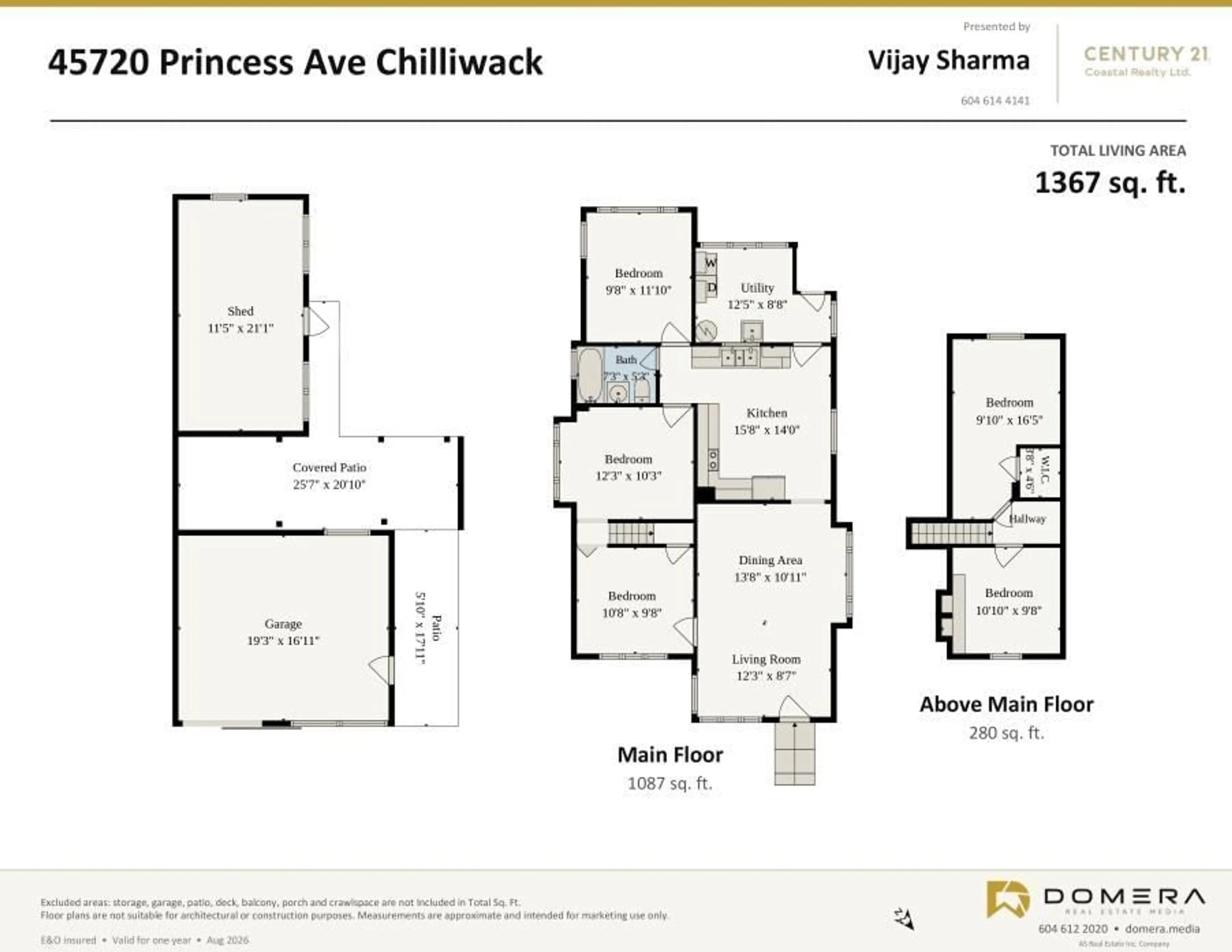 Floor plan for 45720 PRINCESS AVENUE, Chilliwack British Columbia V2P2B6