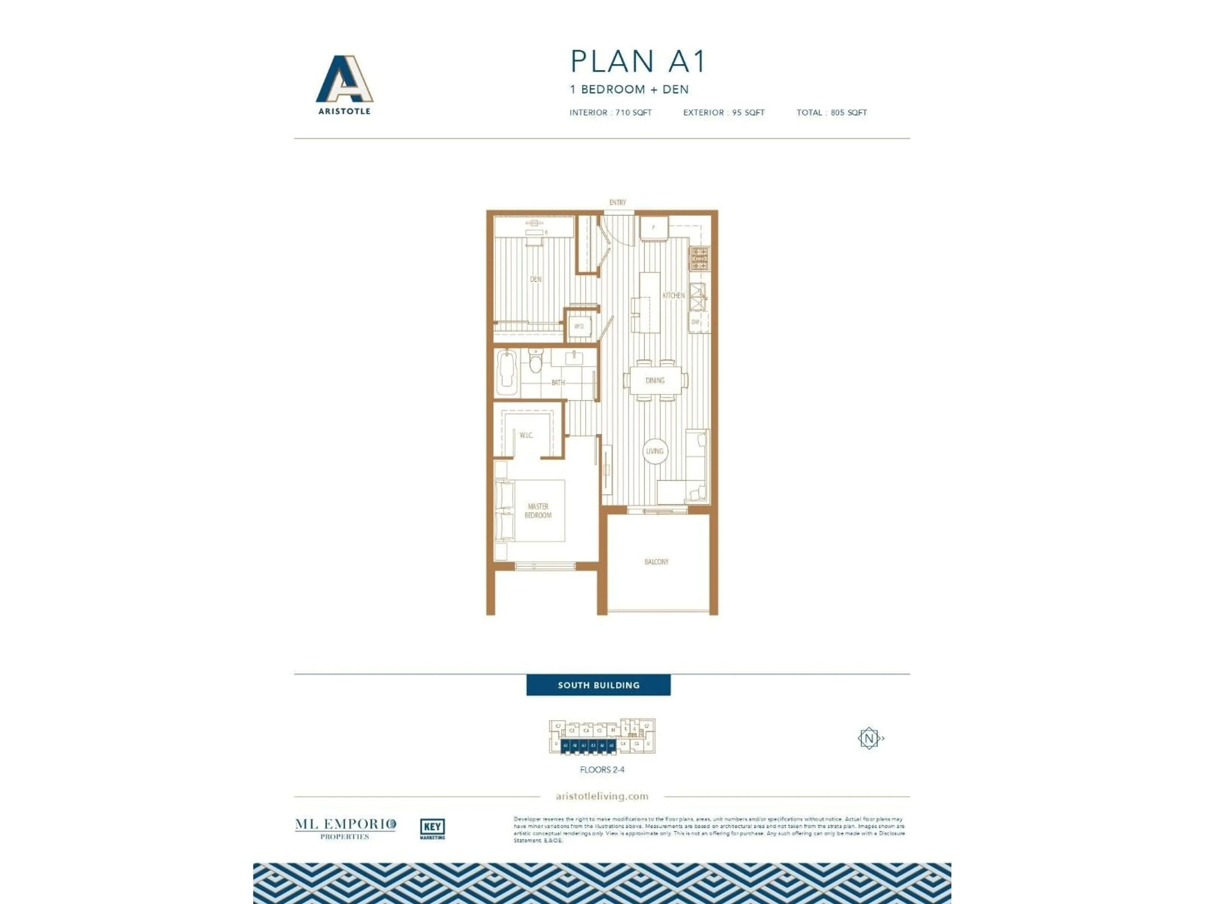 Floor plan for A310 - 8447 202 STREET, Langley British Columbia V2Y4K2