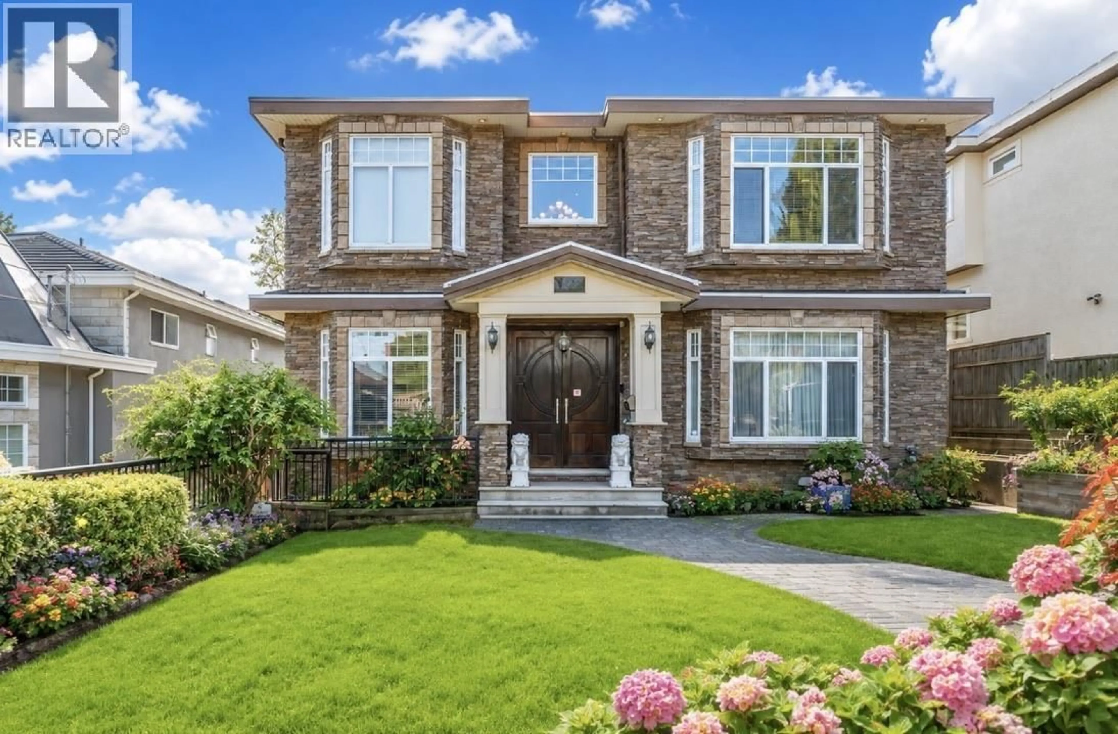 Home with brick exterior material, street for 7649 SUSSEX AVENUE, Burnaby British Columbia V5J3V9
