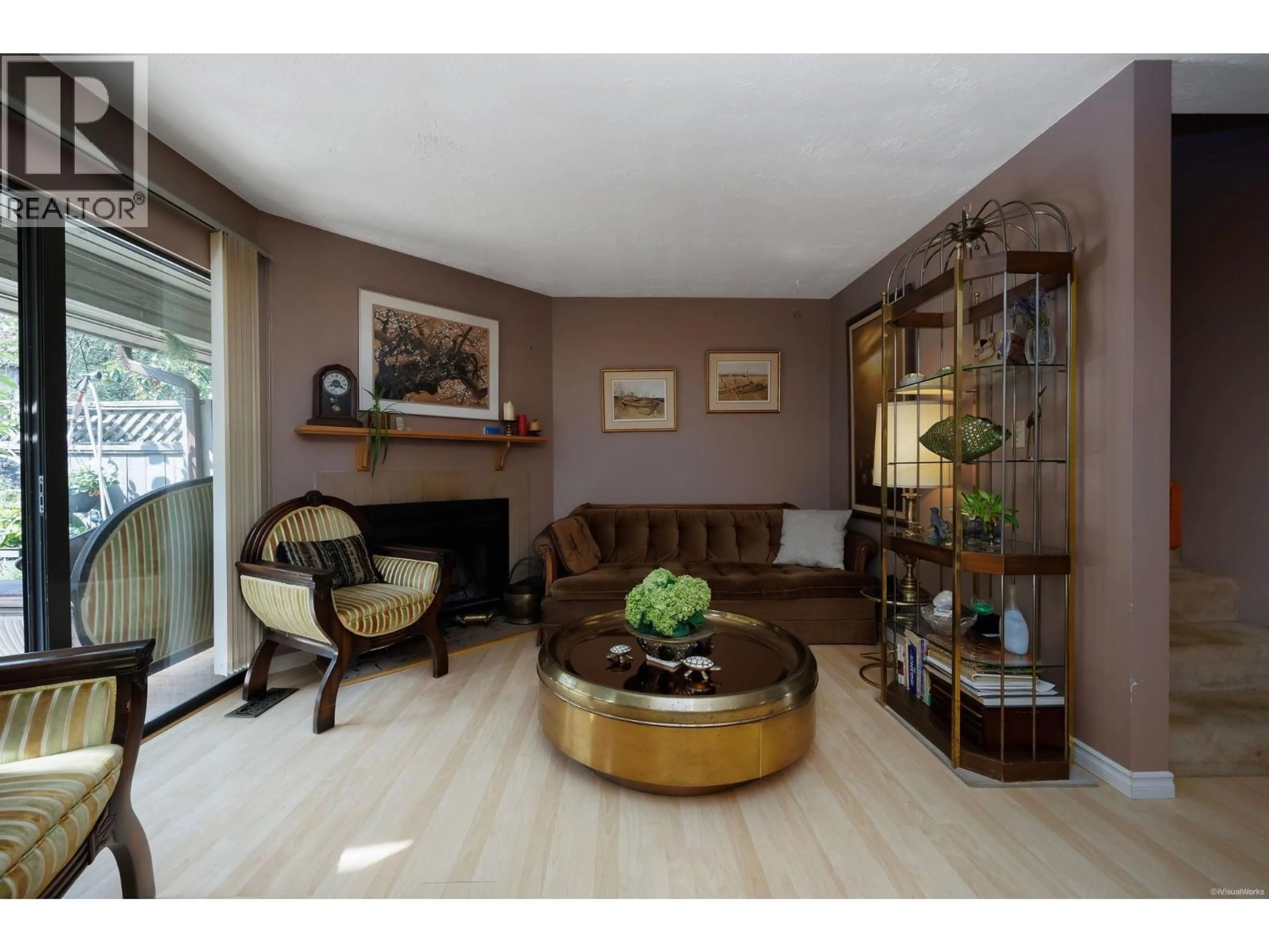 Living room with furniture, wood/laminate floor for 21 - 1174 INLET STREET, Coquitlam British Columbia V3B6F4