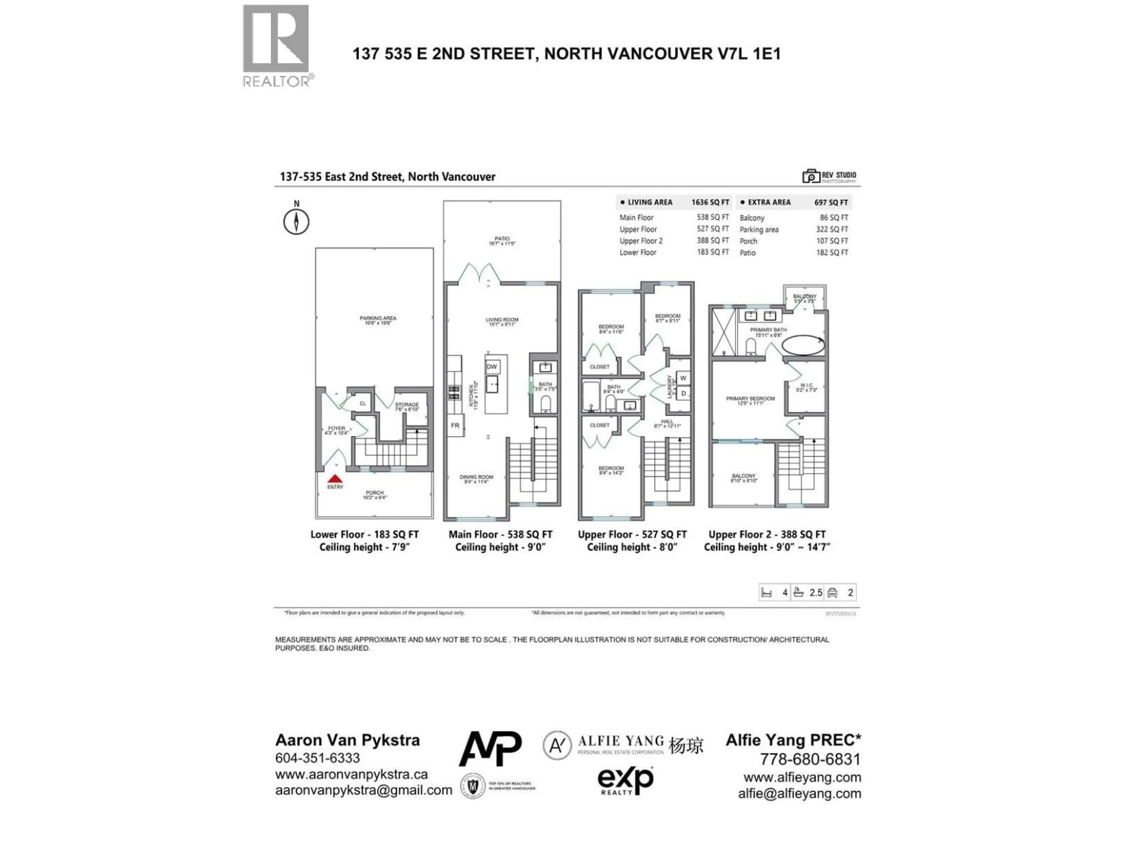 Floor plan for 137 - 535 2ND STREET, North Vancouver British Columbia V7L1E1