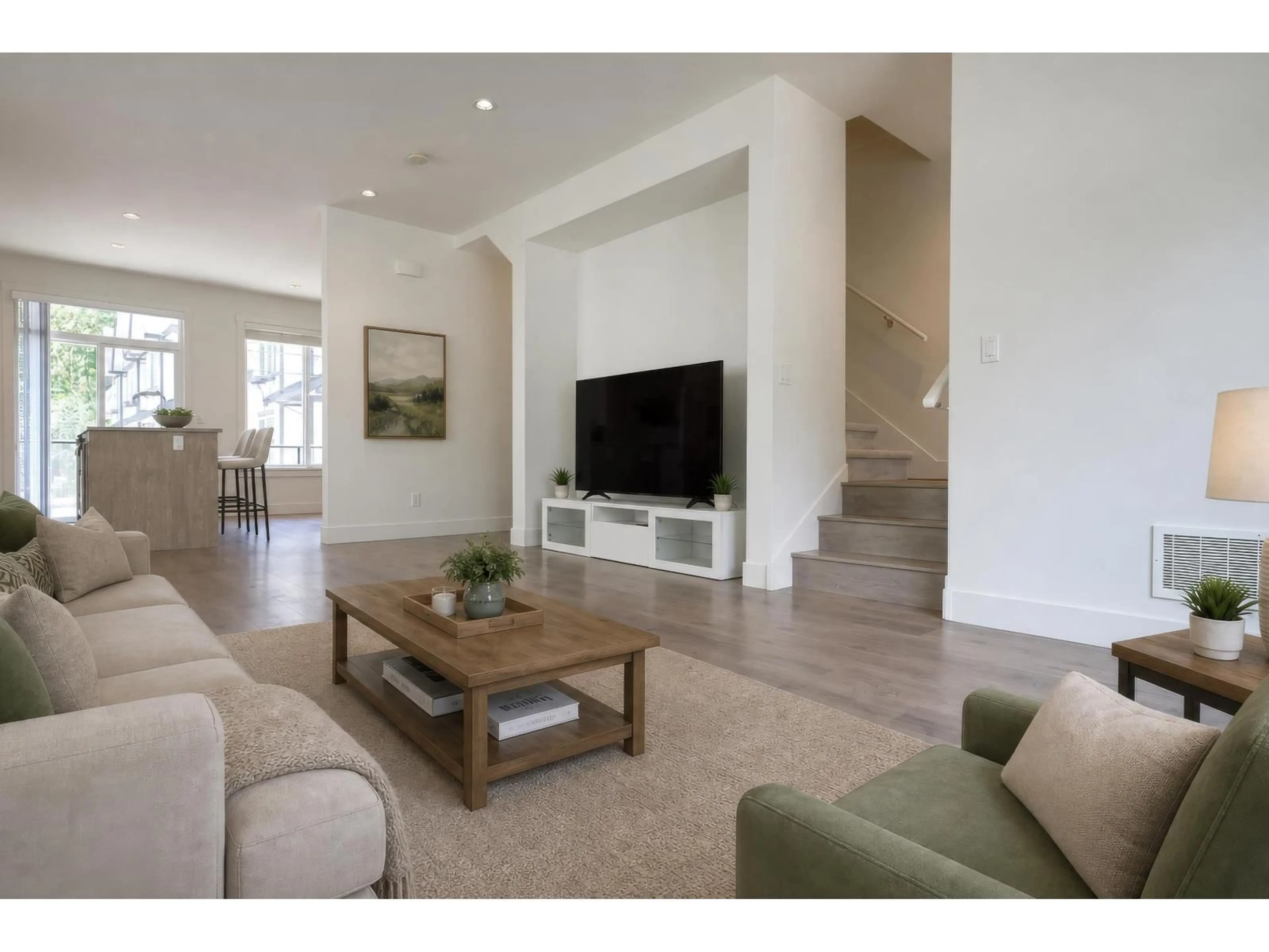Living room with furniture, unknown for 17 - 11188 72 AVENUE, Delta British Columbia V4E0A5