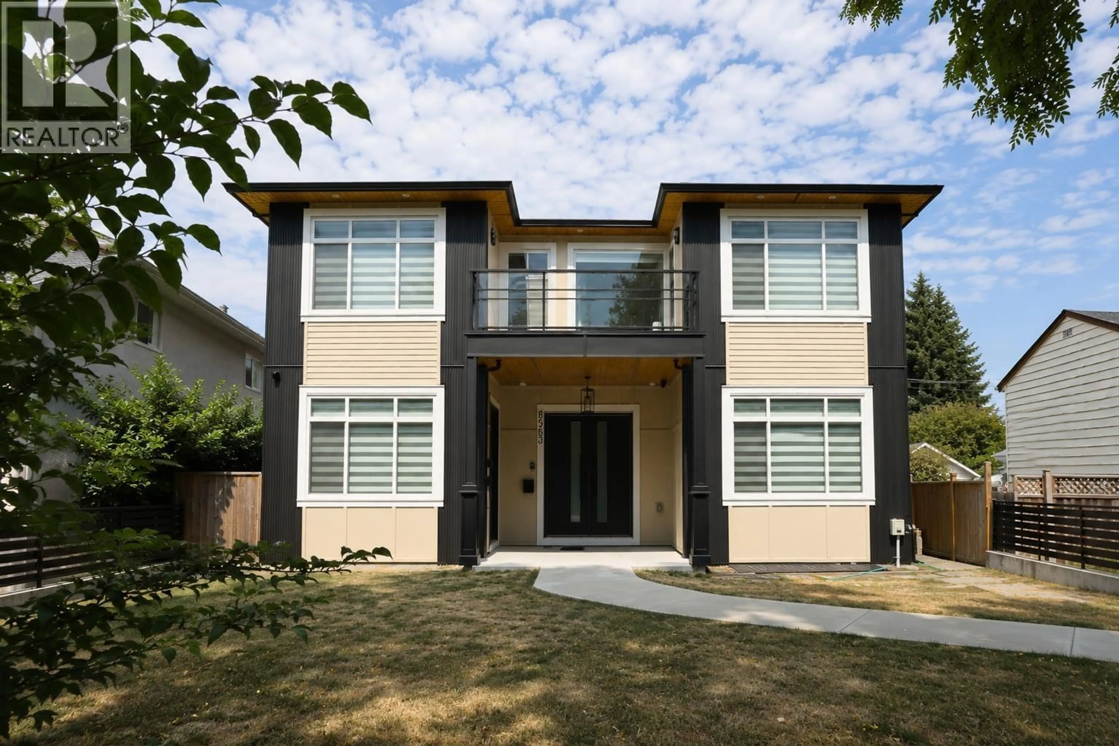 Home with brick exterior material, street for 8563 11TH AVENUE, Burnaby British Columbia V3N2P6