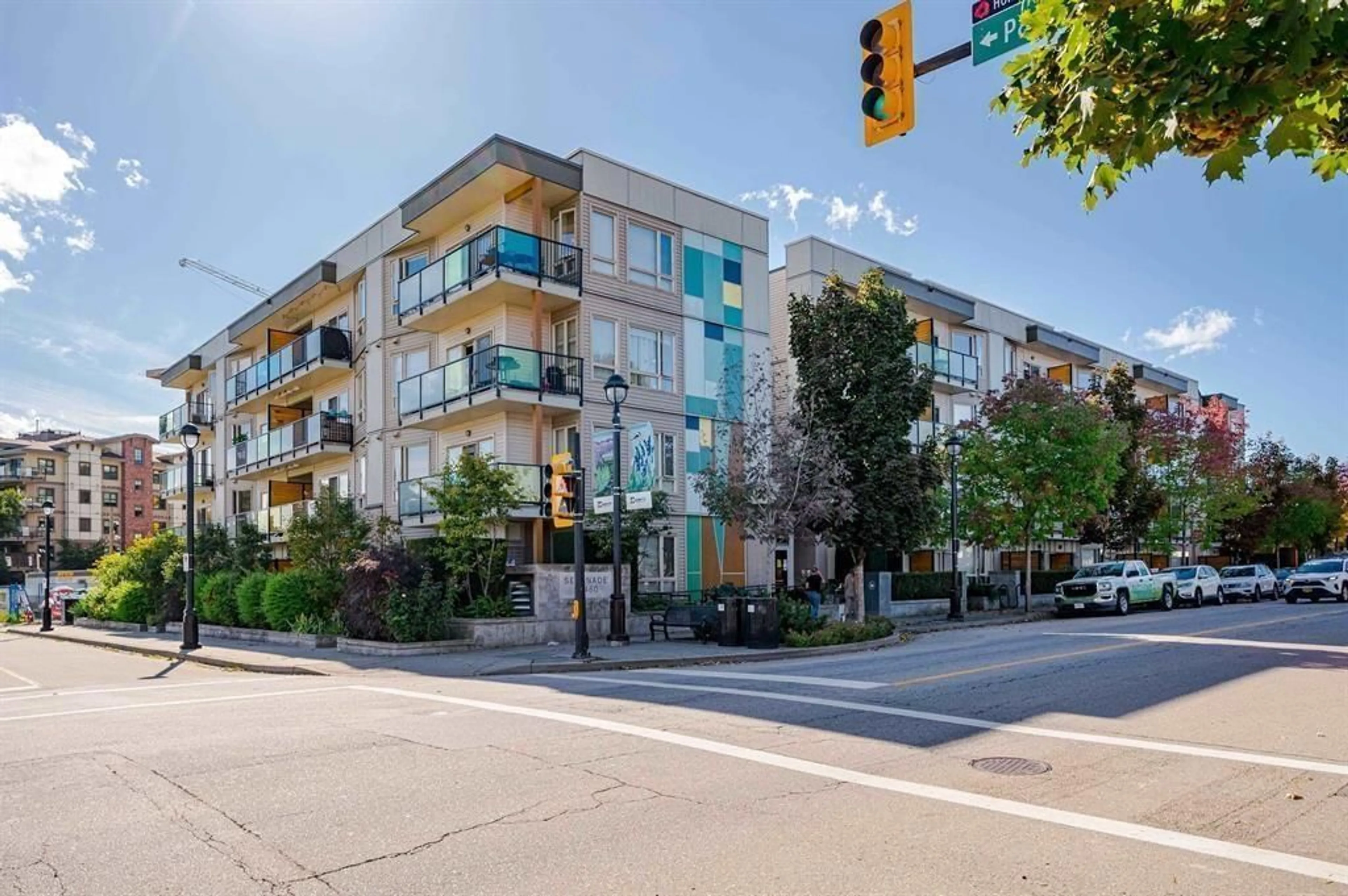 Patio, street for 302 - 20460 DOUGLAS CRESCENT, Langley British Columbia V3A0C6