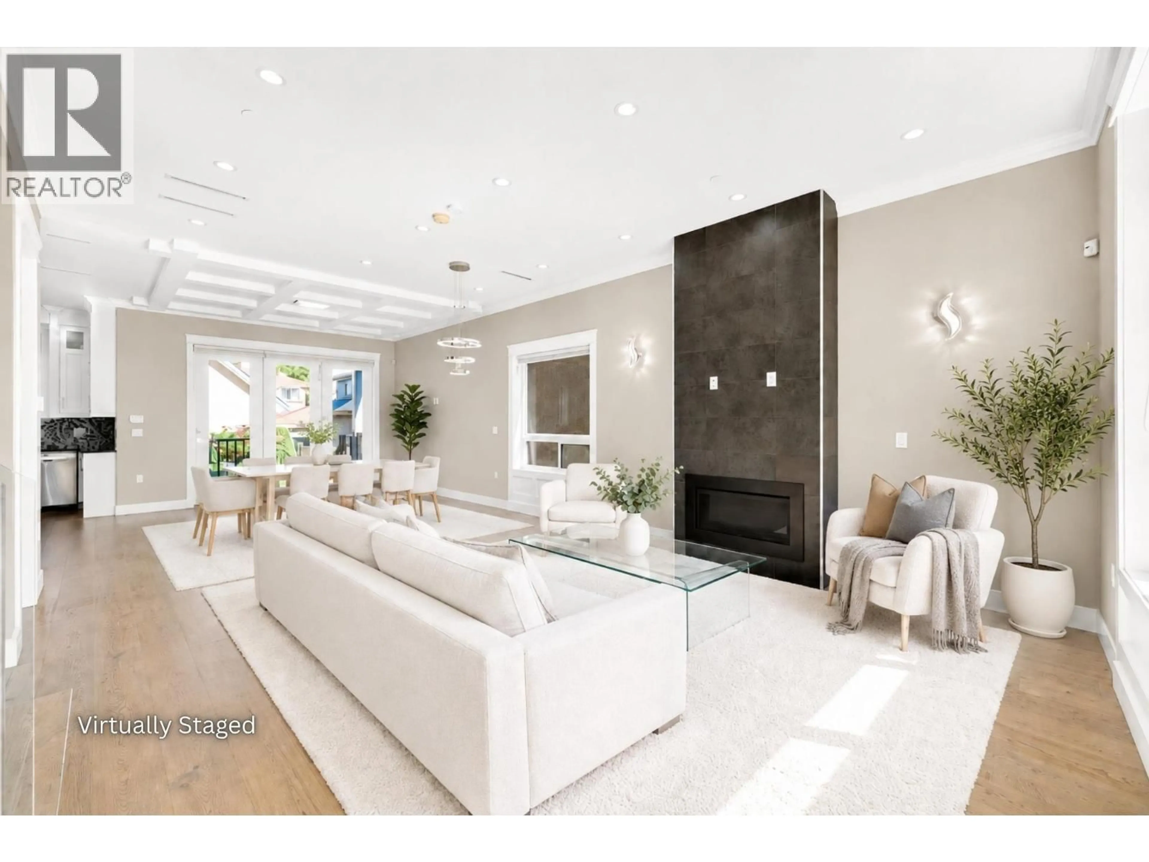 Living room with furniture, unknown for 8068 HAIG STREET, Vancouver British Columbia V6P4R9