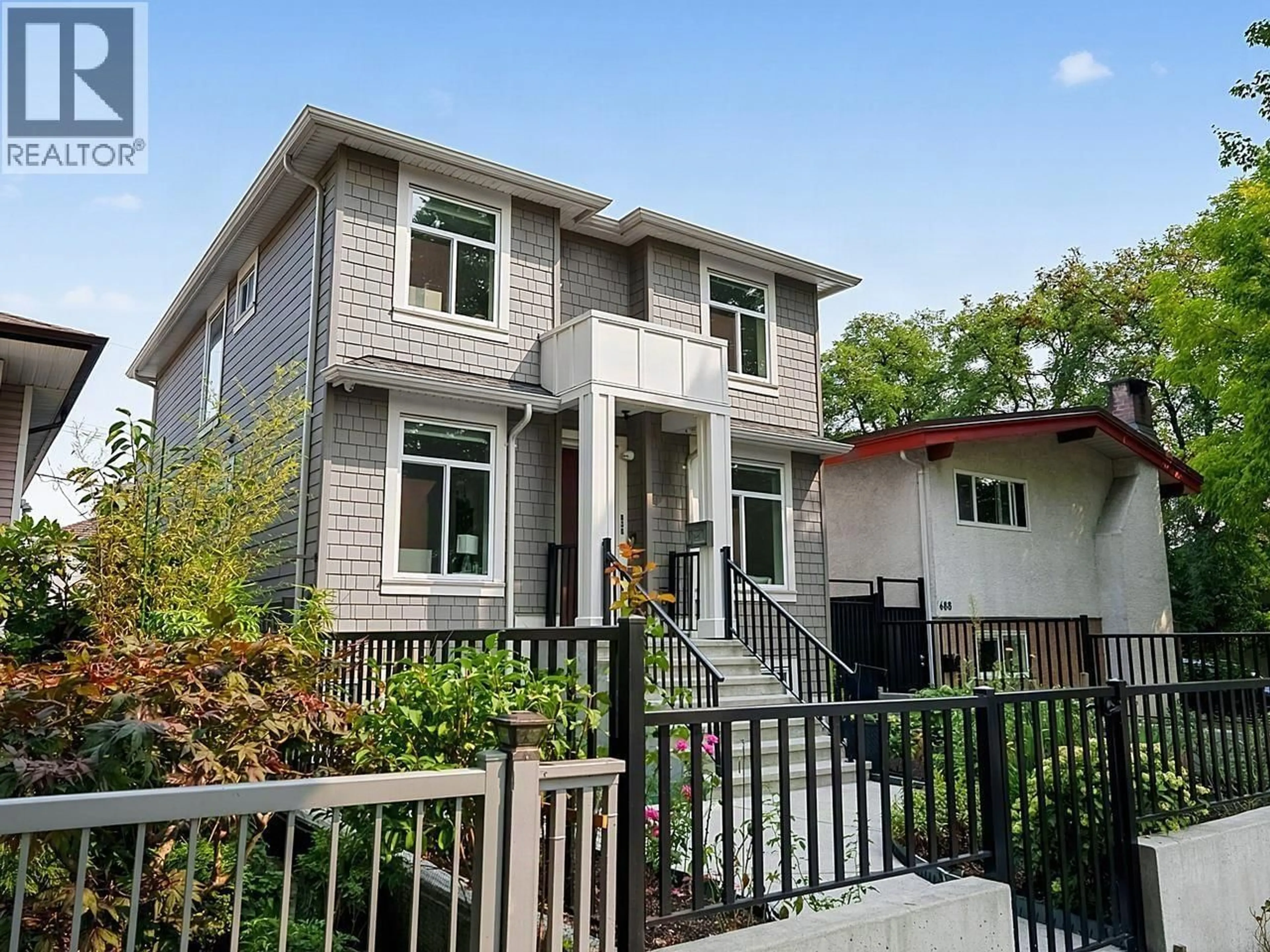 Home with brick exterior material, street for 636 CASSIAR STREET, Vancouver British Columbia V5K4N2