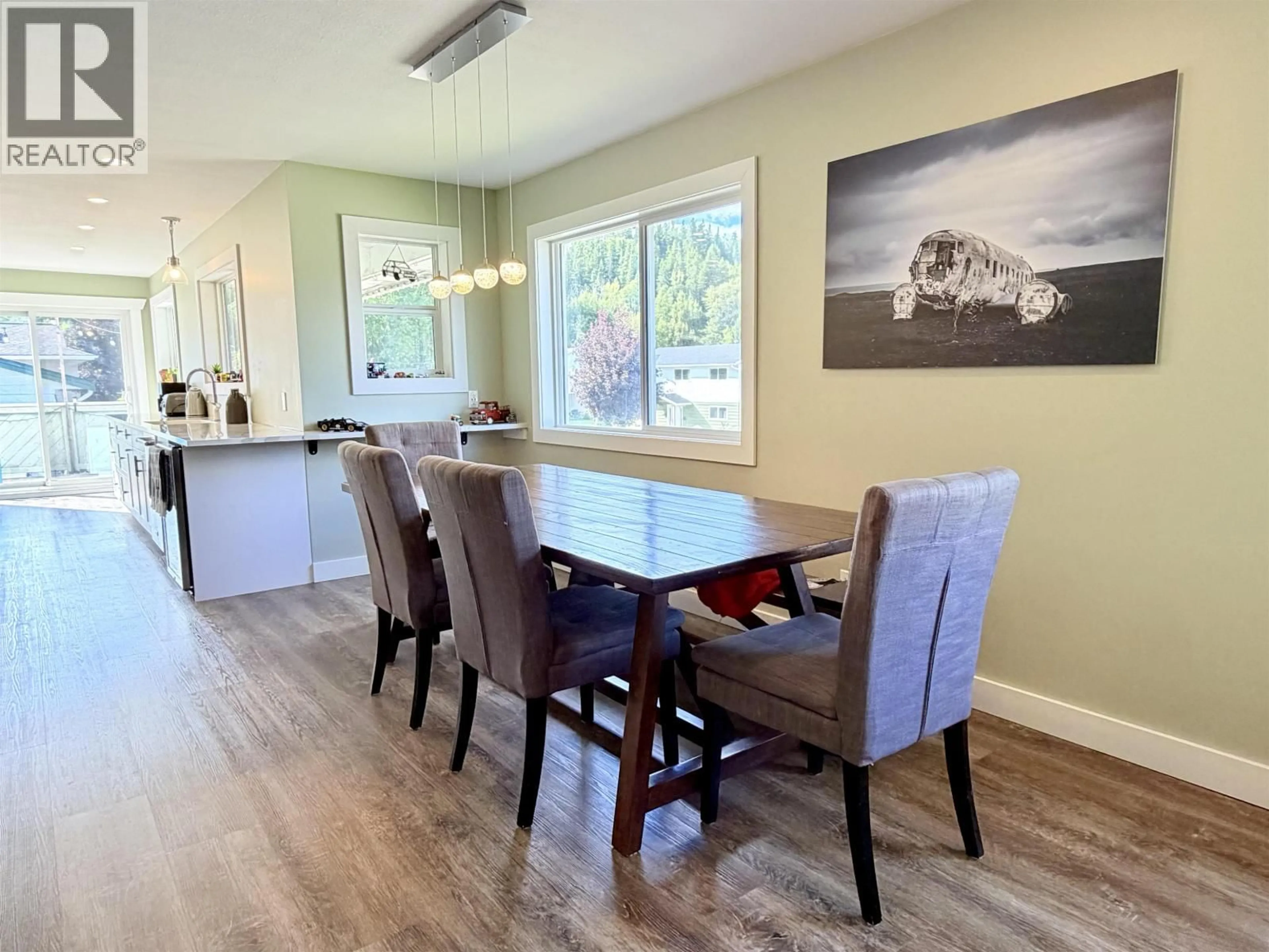 Dining room, wood/laminate floor for 4907 LABELLE AVENUE, Terrace British Columbia V8G4N4