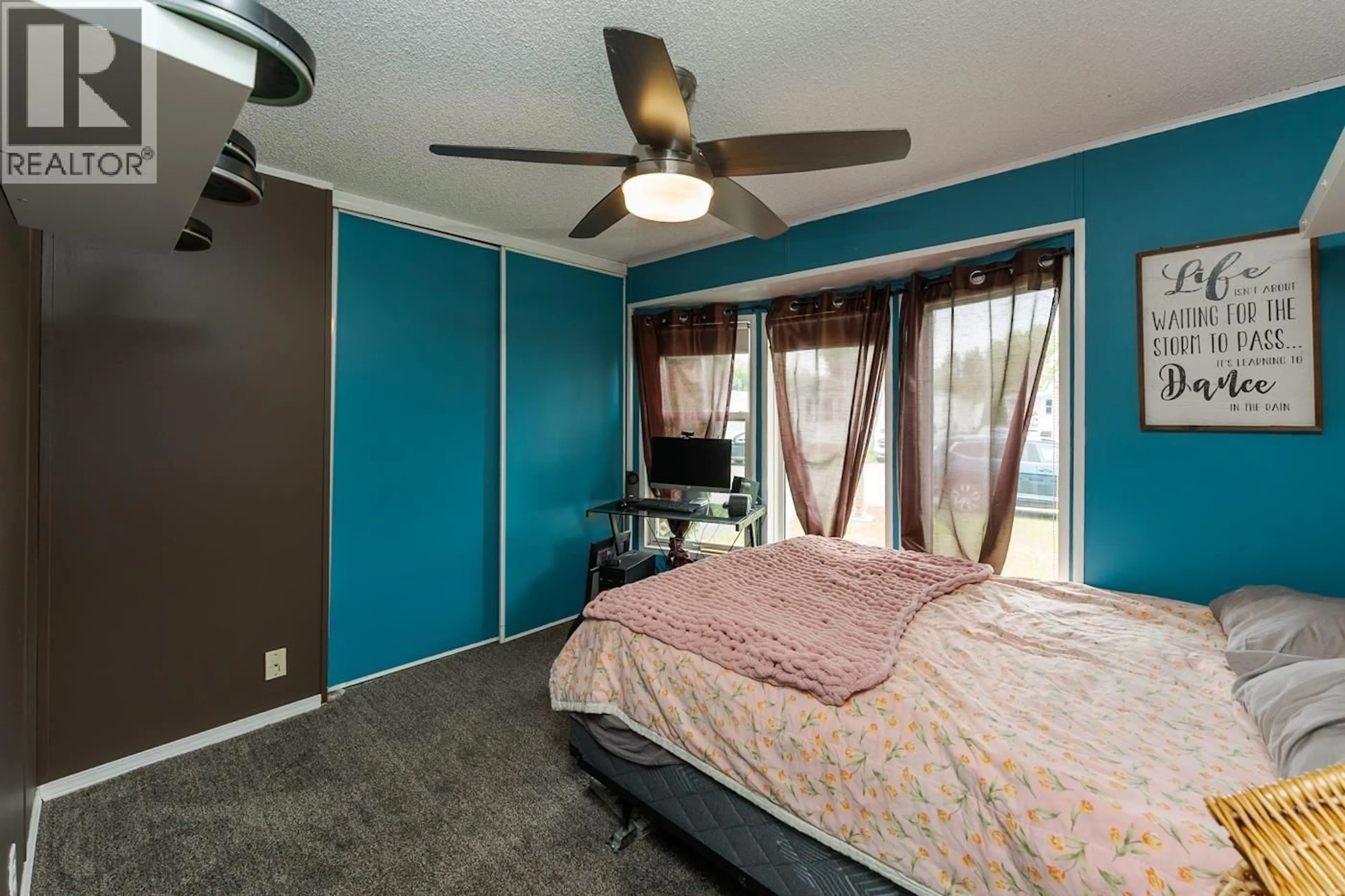 Bedroom with bed, unknown for 10 - 7100 ALDEEN ROAD, Prince George British Columbia V2N5R5