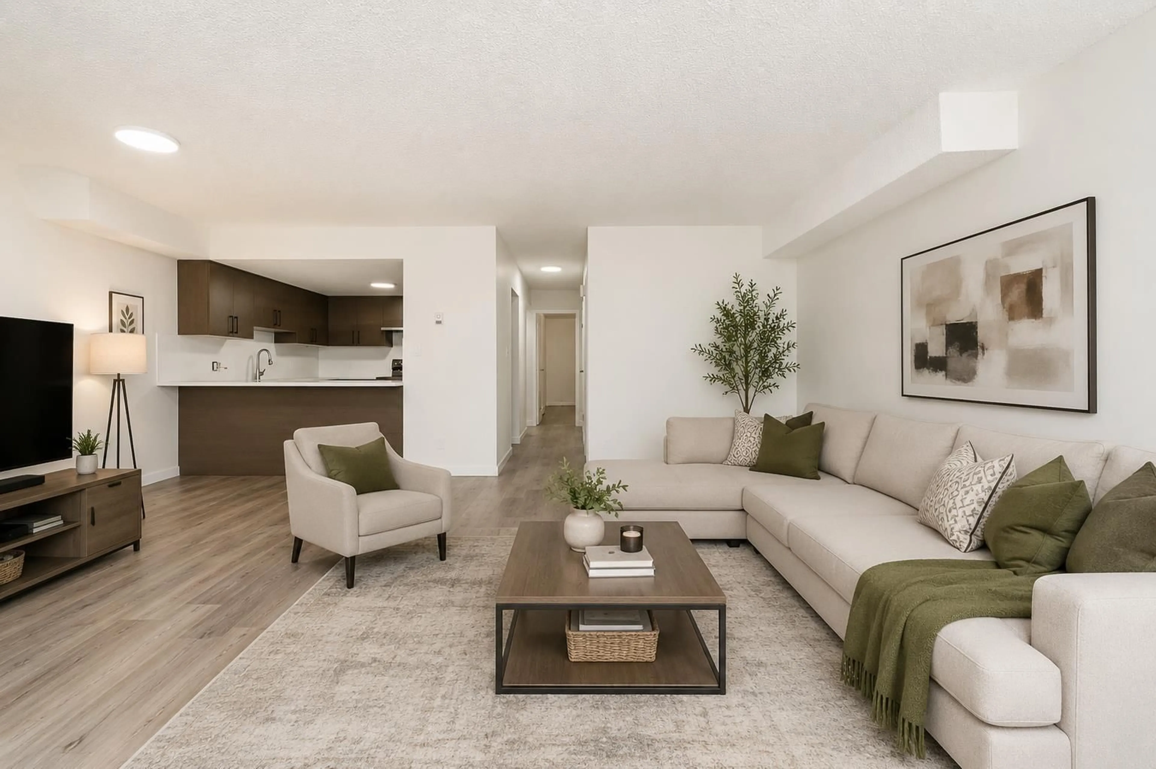 Living room with furniture, unknown for 103 - 7090 133B STREET, Surrey British Columbia V3W8A4