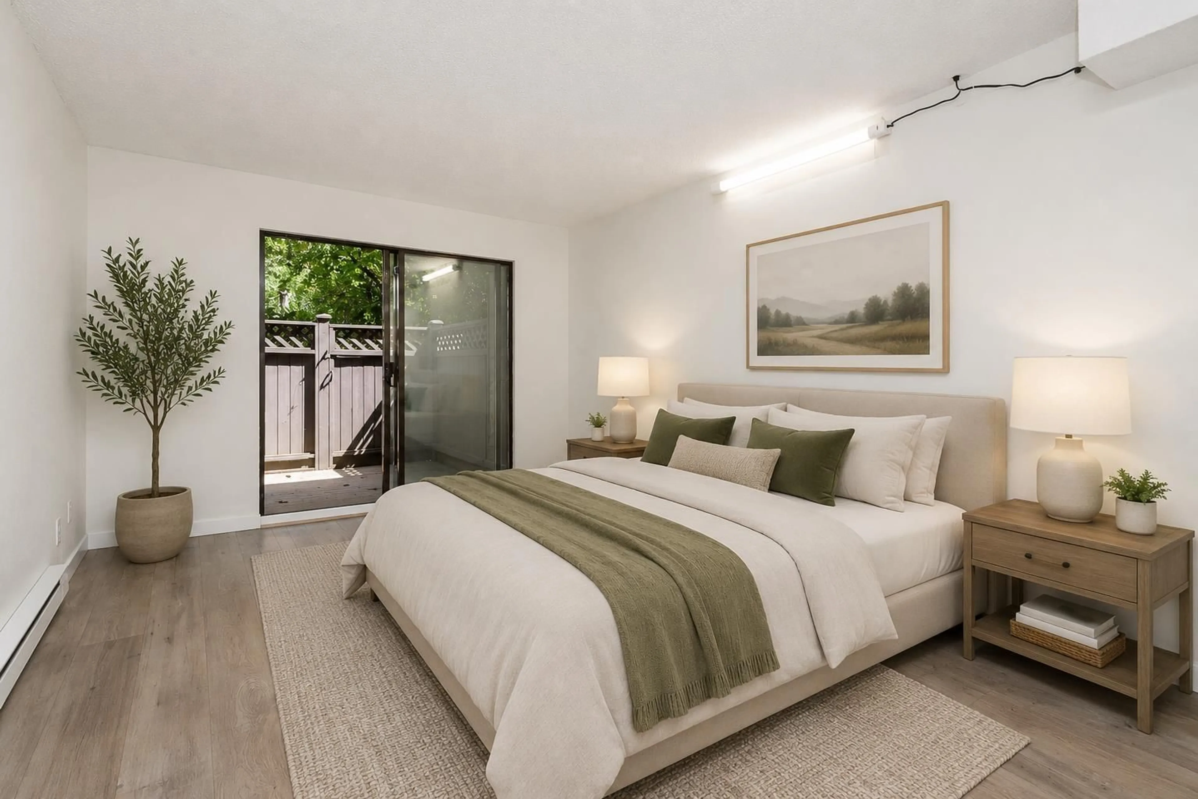 Bedroom with bed, unknown for 103 - 7090 133B STREET, Surrey British Columbia V3W8A4