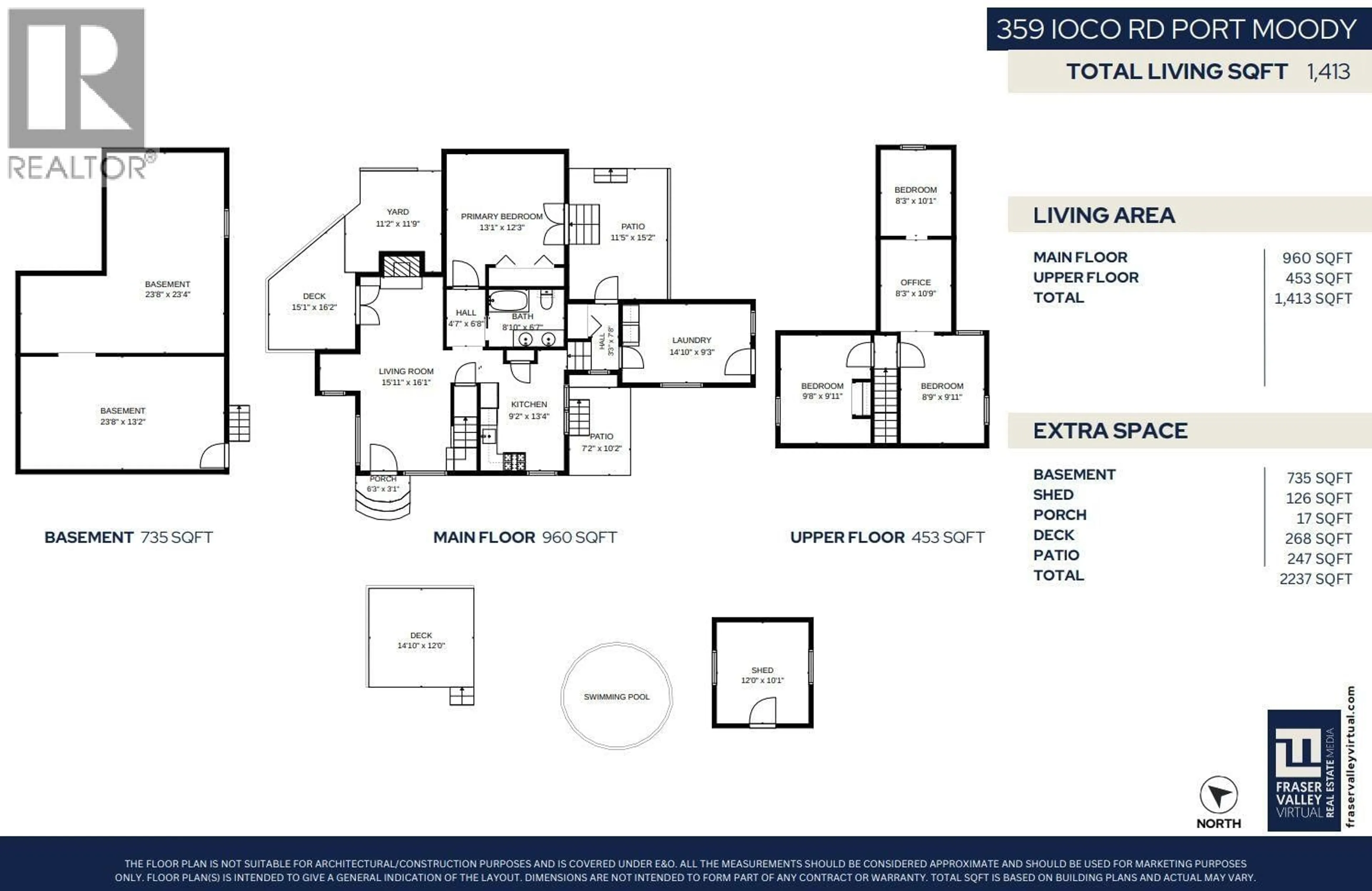 Floor plan for 359 IOCO ROAD, Port Moody British Columbia V3H2V9