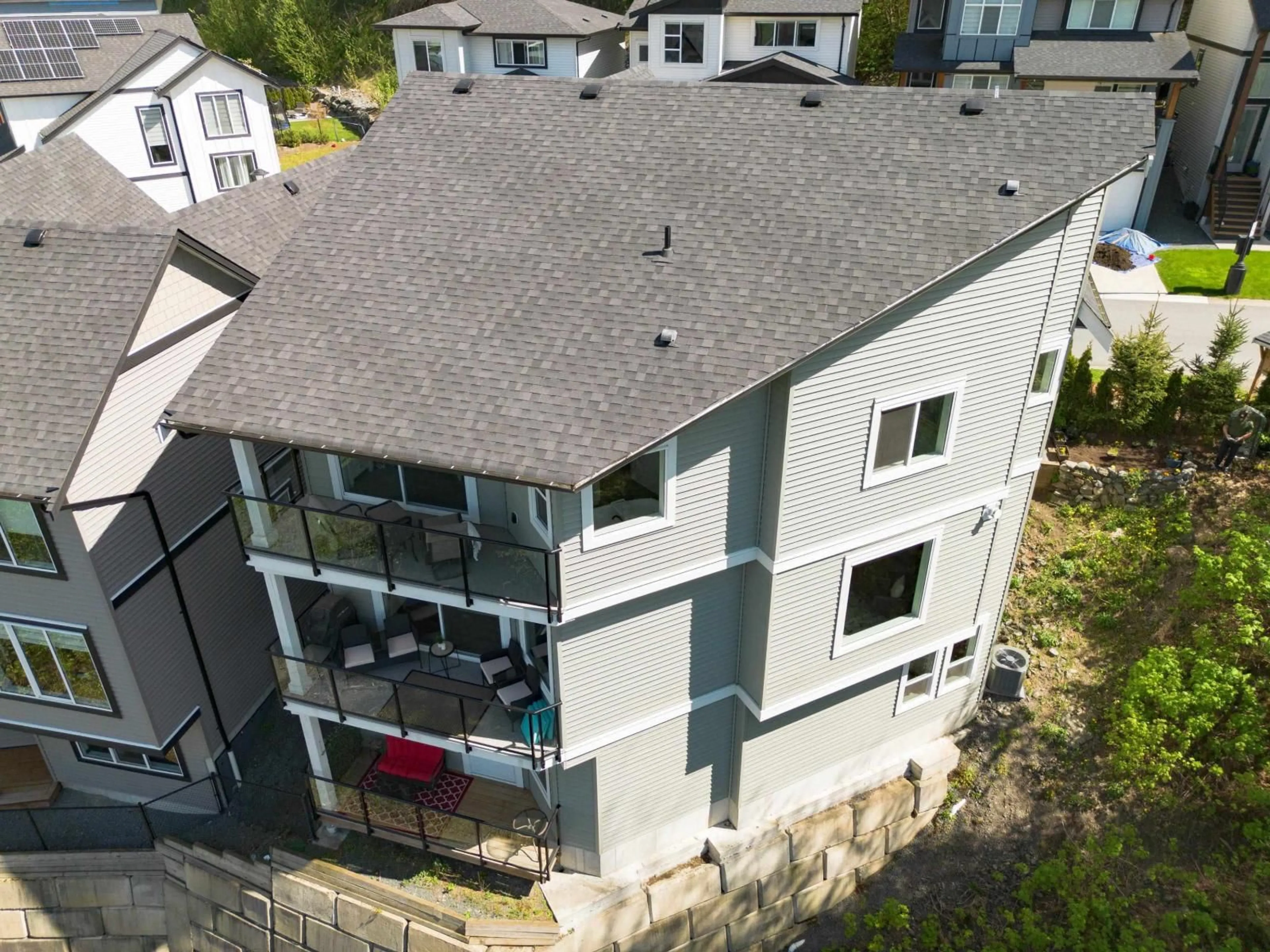 A pic from outside/outdoor area/front of a property/back of a property/a pic from drone, unknown for 17 - 6262 REXFORD DRIVE, Chilliwack British Columbia V2R6B4