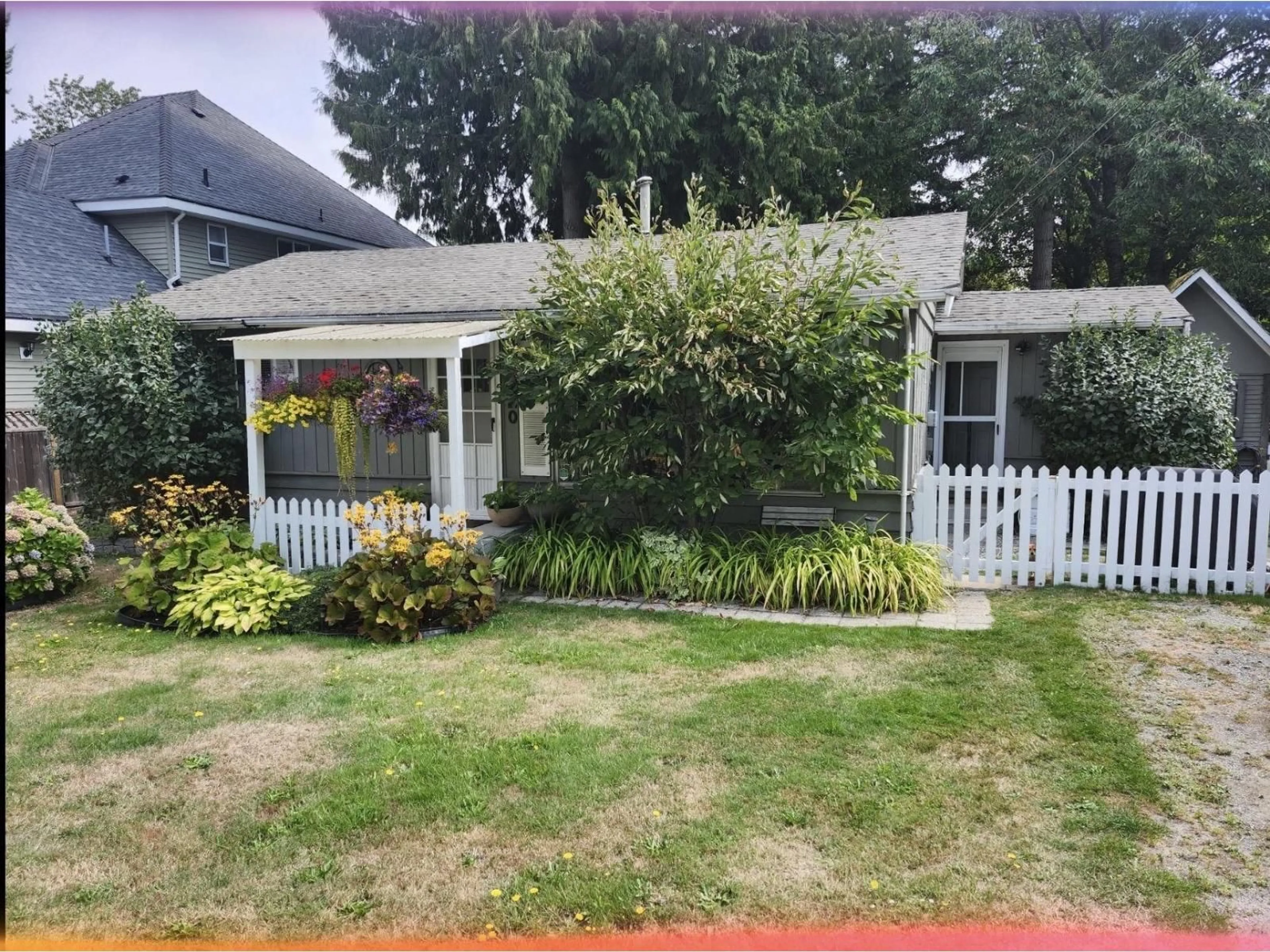 A pic from outside/outdoor area/front of a property/back of a property/a pic from drone, street for 2320 153A STREET, Surrey British Columbia V4A4R5