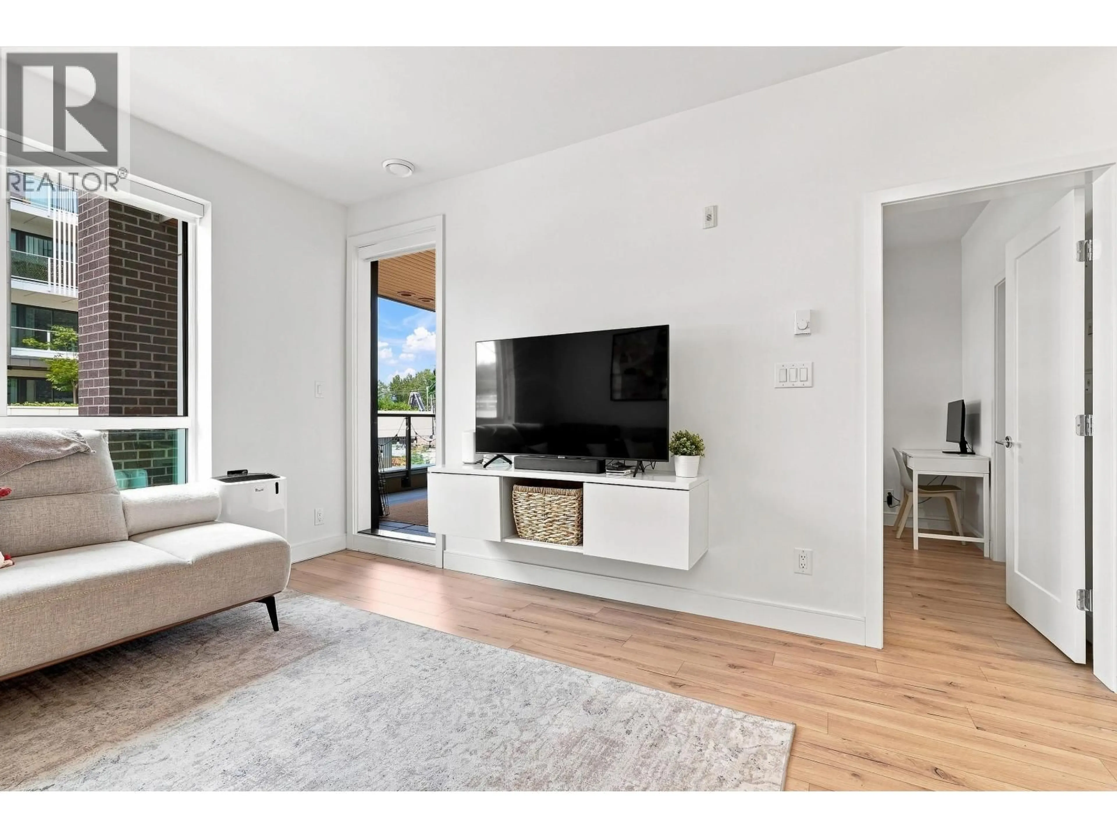 Living room with furniture, unknown for 211 - 3131 MURRAY STREET, Port Moody British Columbia V3H0L9