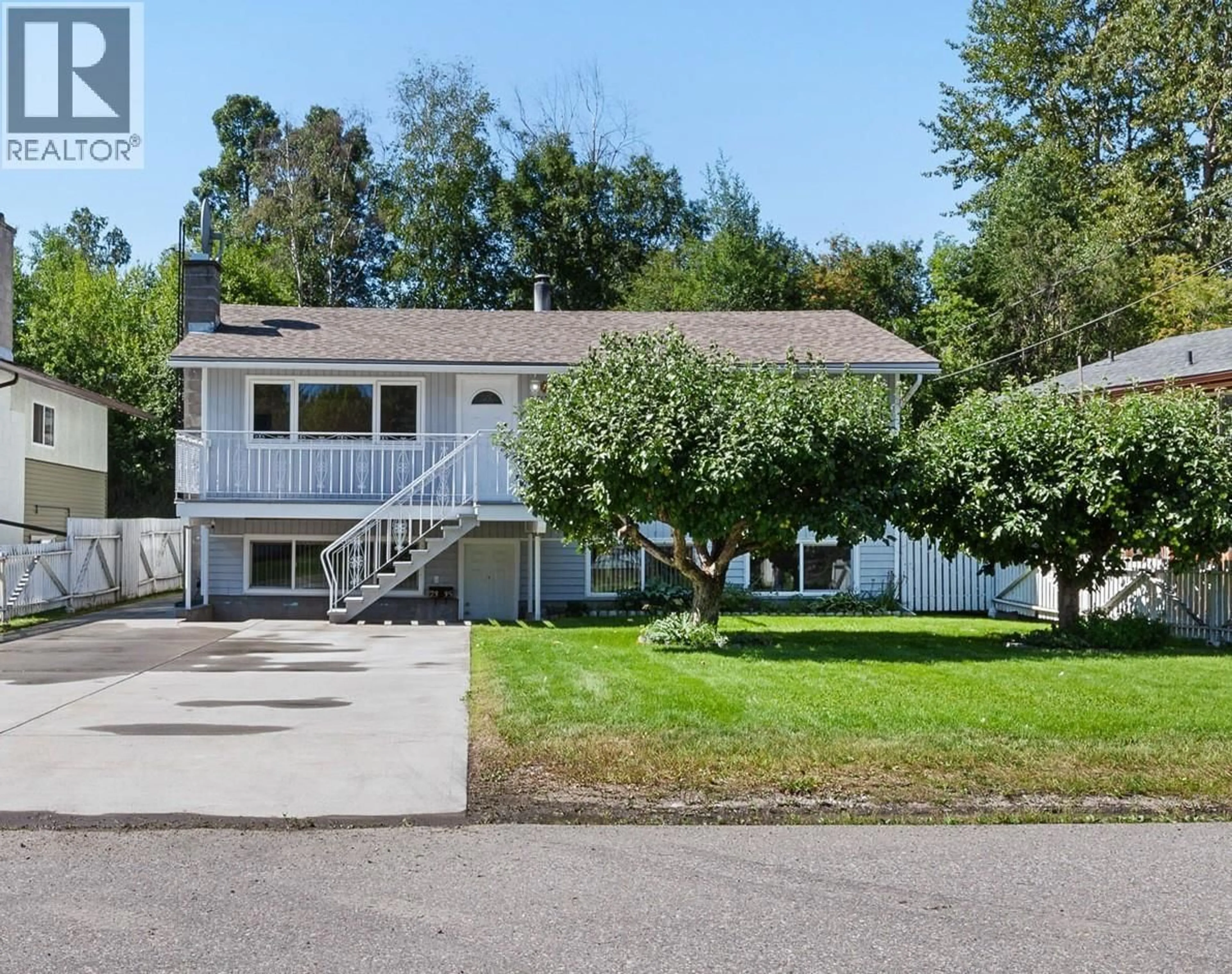 Home with vinyl exterior material, street for 2335 ROYAL CRESCENT, Prince George British Columbia V2L1H4