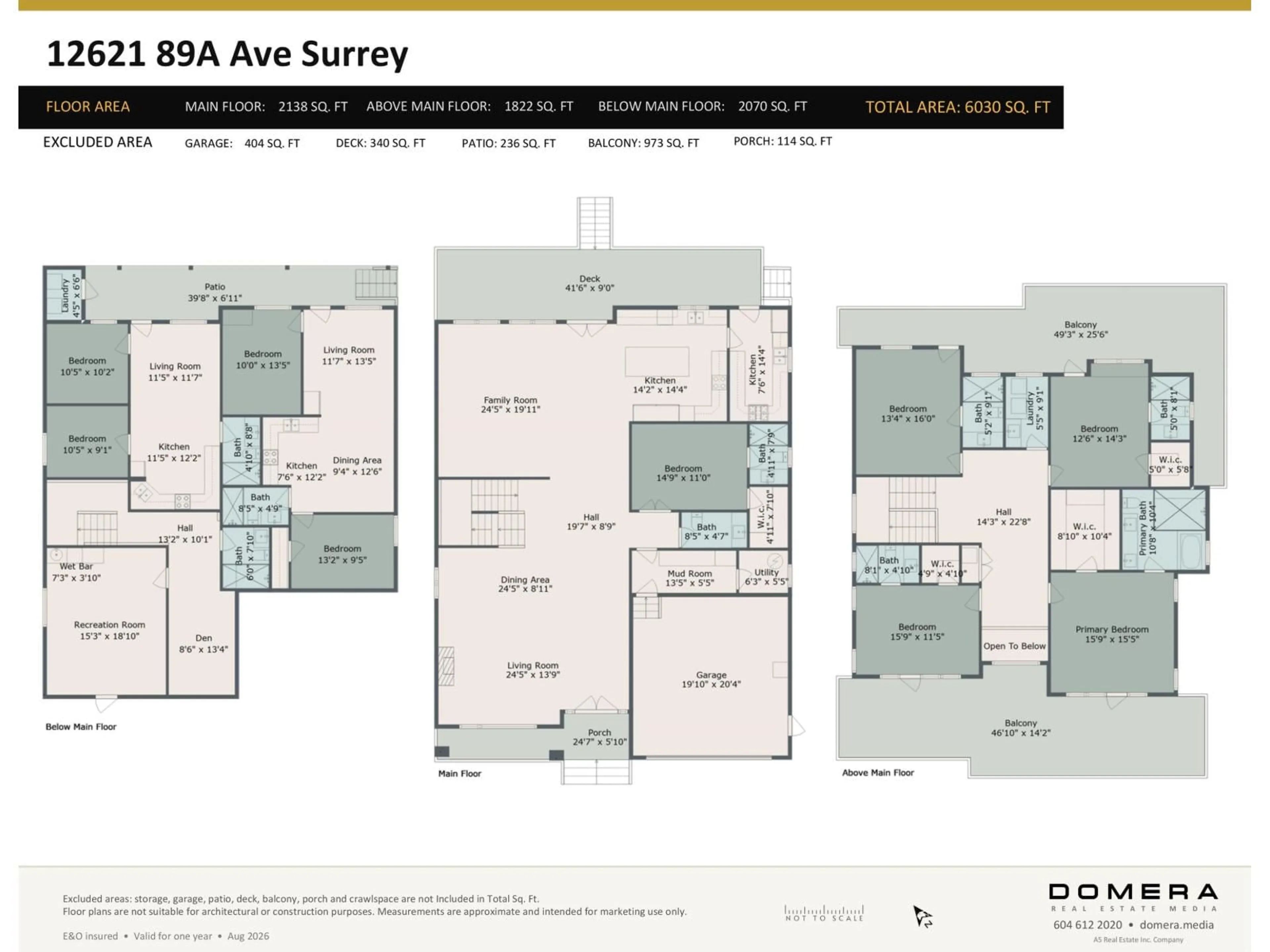 Floor plan for 12621 89A AVENUE, Surrey British Columbia V3V1B2