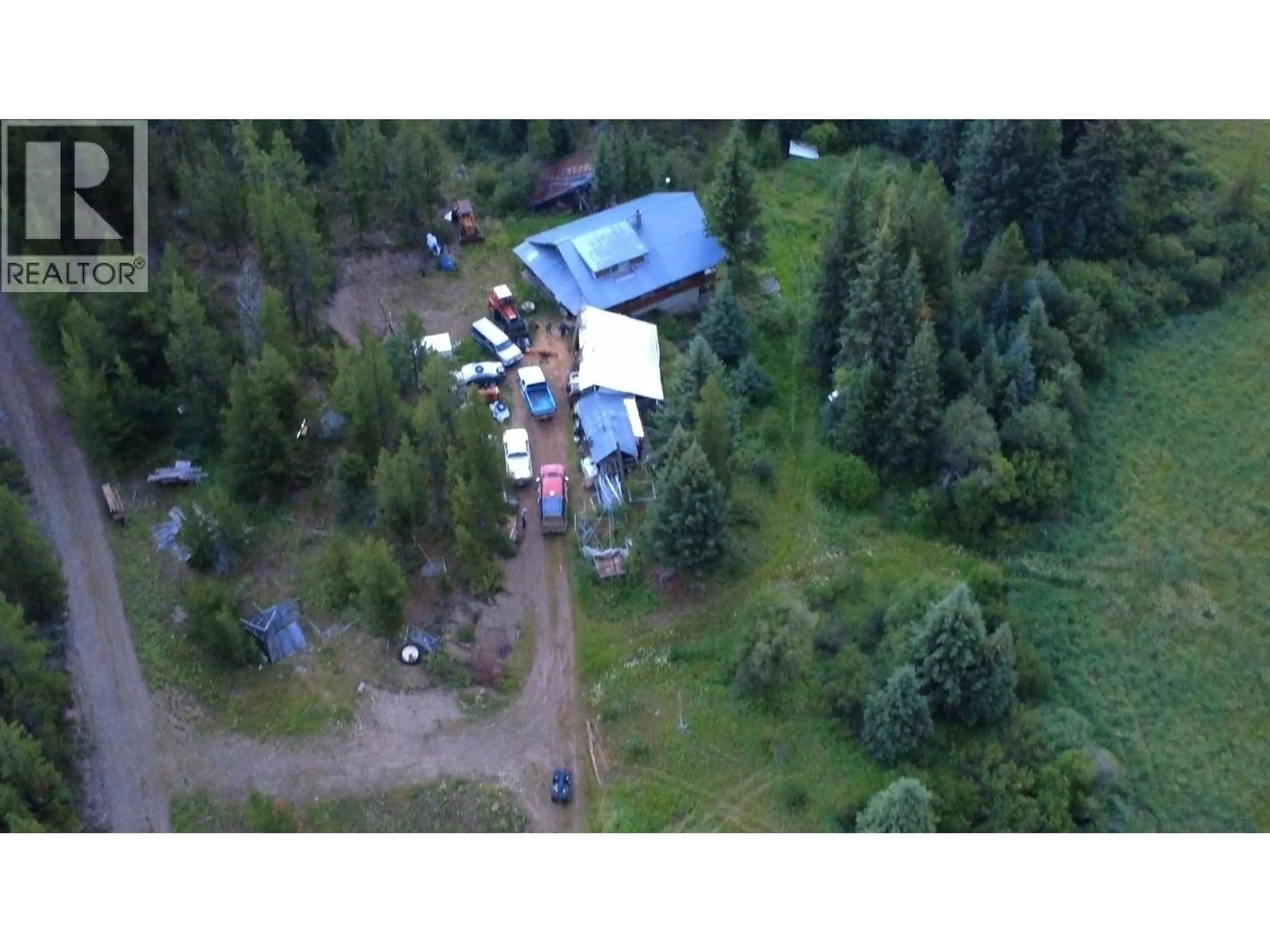 A pic from outside/outdoor area/front of a property/back of a property/a pic from drone, unknown for 8351 TZENZAICUT LAKE FOREST SERVICE ROAD, Quesnel British Columbia V2J3H9