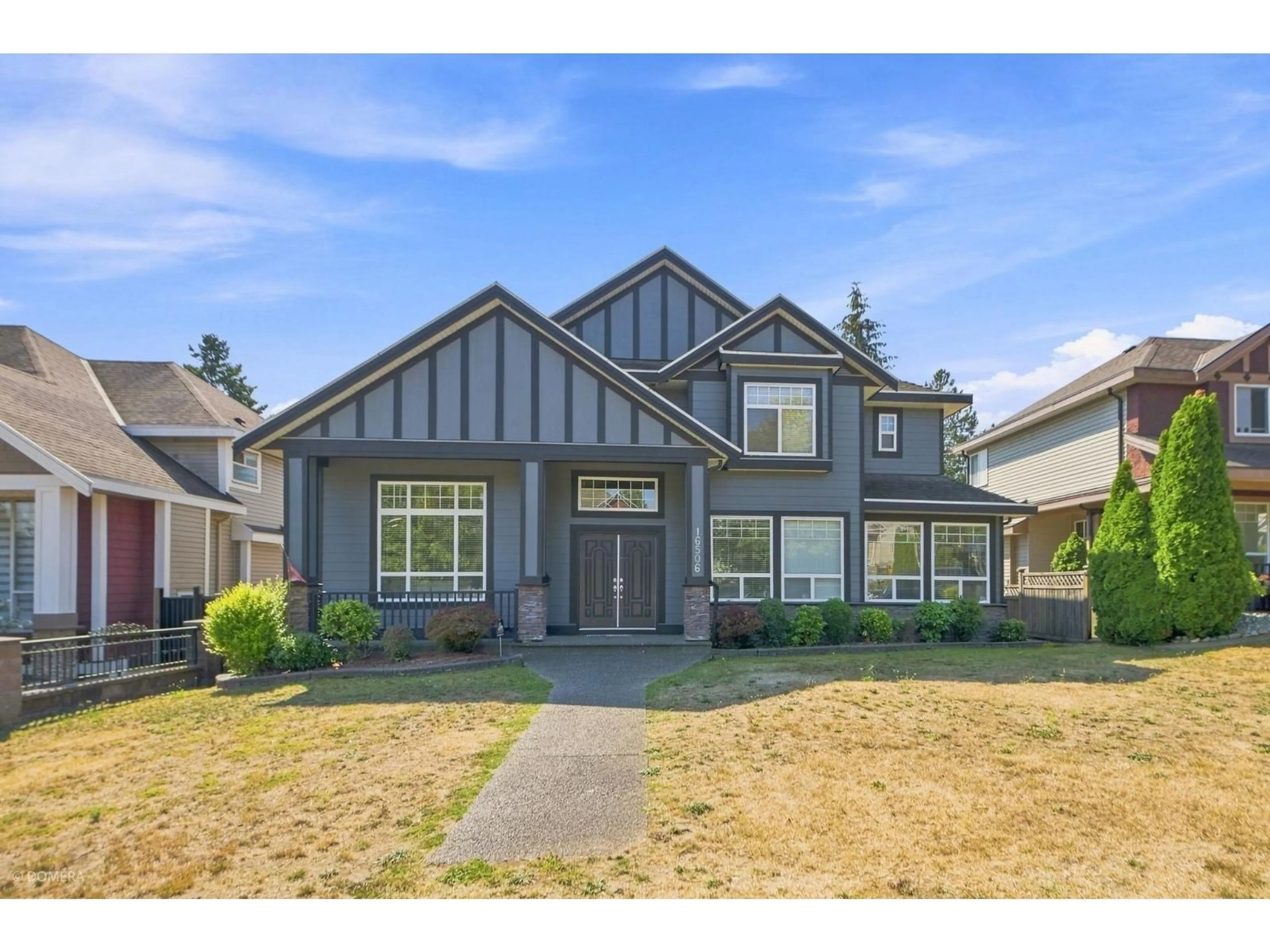 Home with vinyl exterior material, street for 16506 104 AVENUE, Surrey British Columbia V4N1Y5
