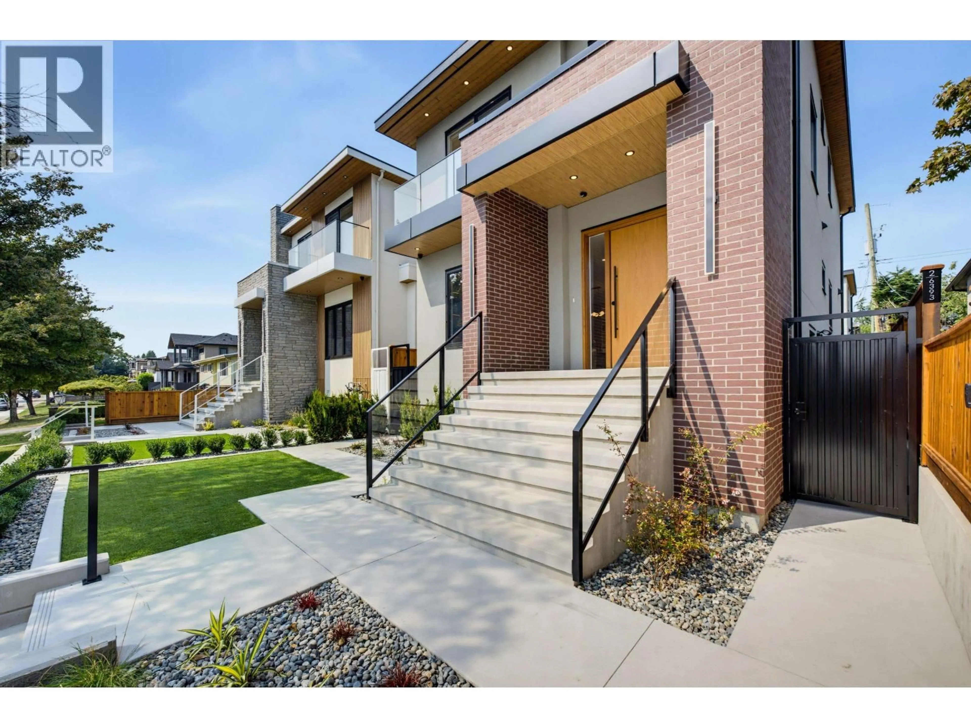 Home with brick exterior material, street for 6393 GRANT STREET, Burnaby British Columbia V5B2K7