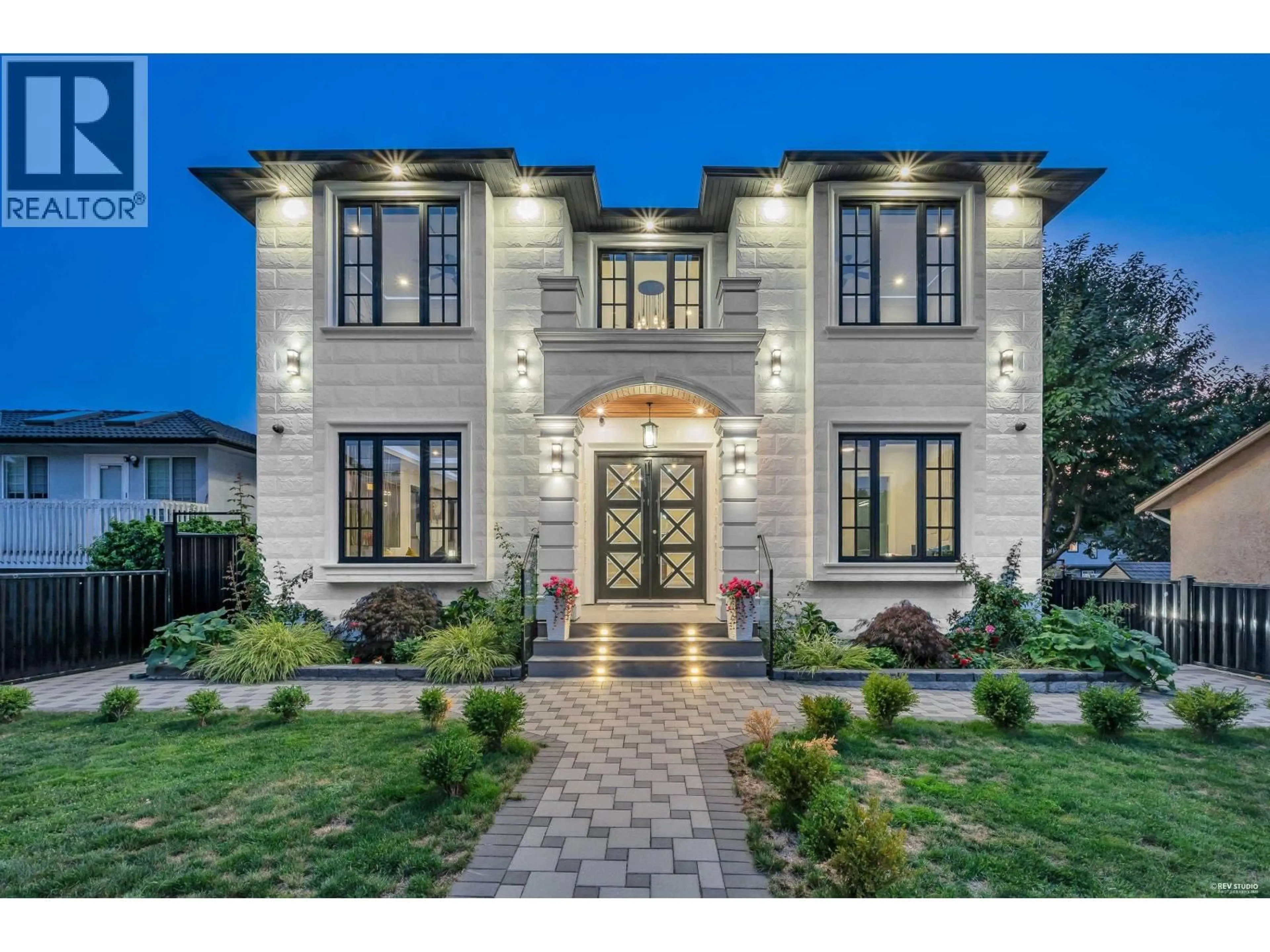 Home with brick exterior material, street for 7583 CUMBERLAND STREET, Burnaby British Columbia V3N3X7