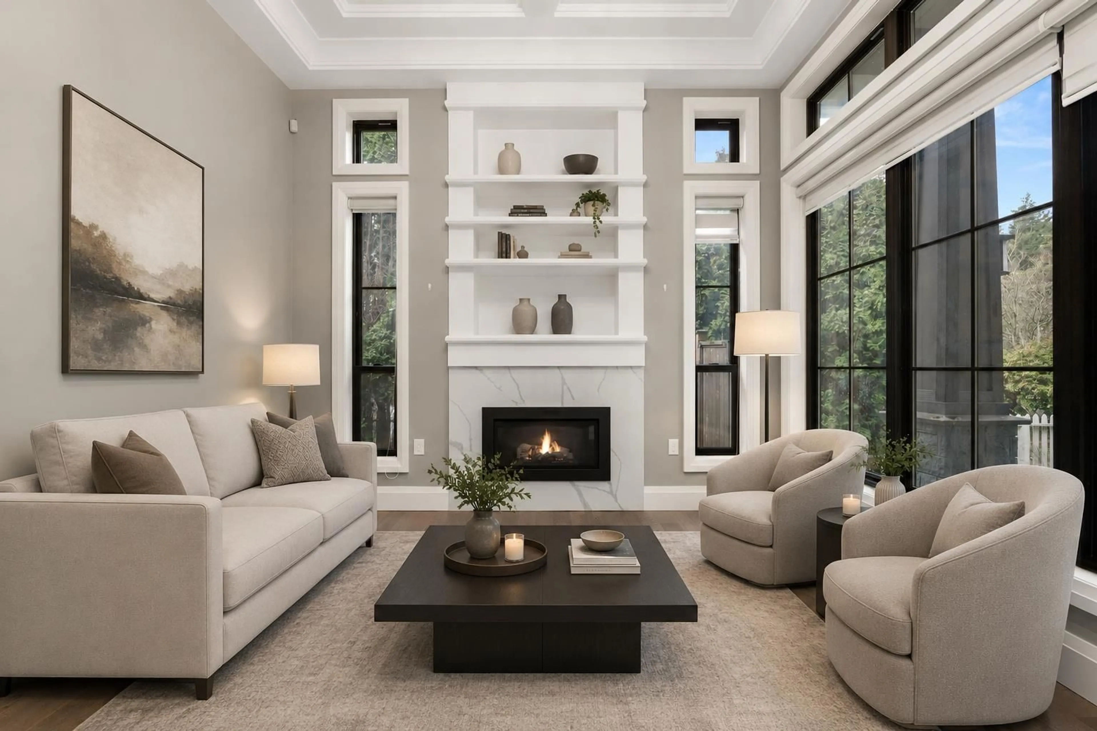Living room with furniture, unknown for 13096 24 AVENUE, Surrey British Columbia V4A2G1