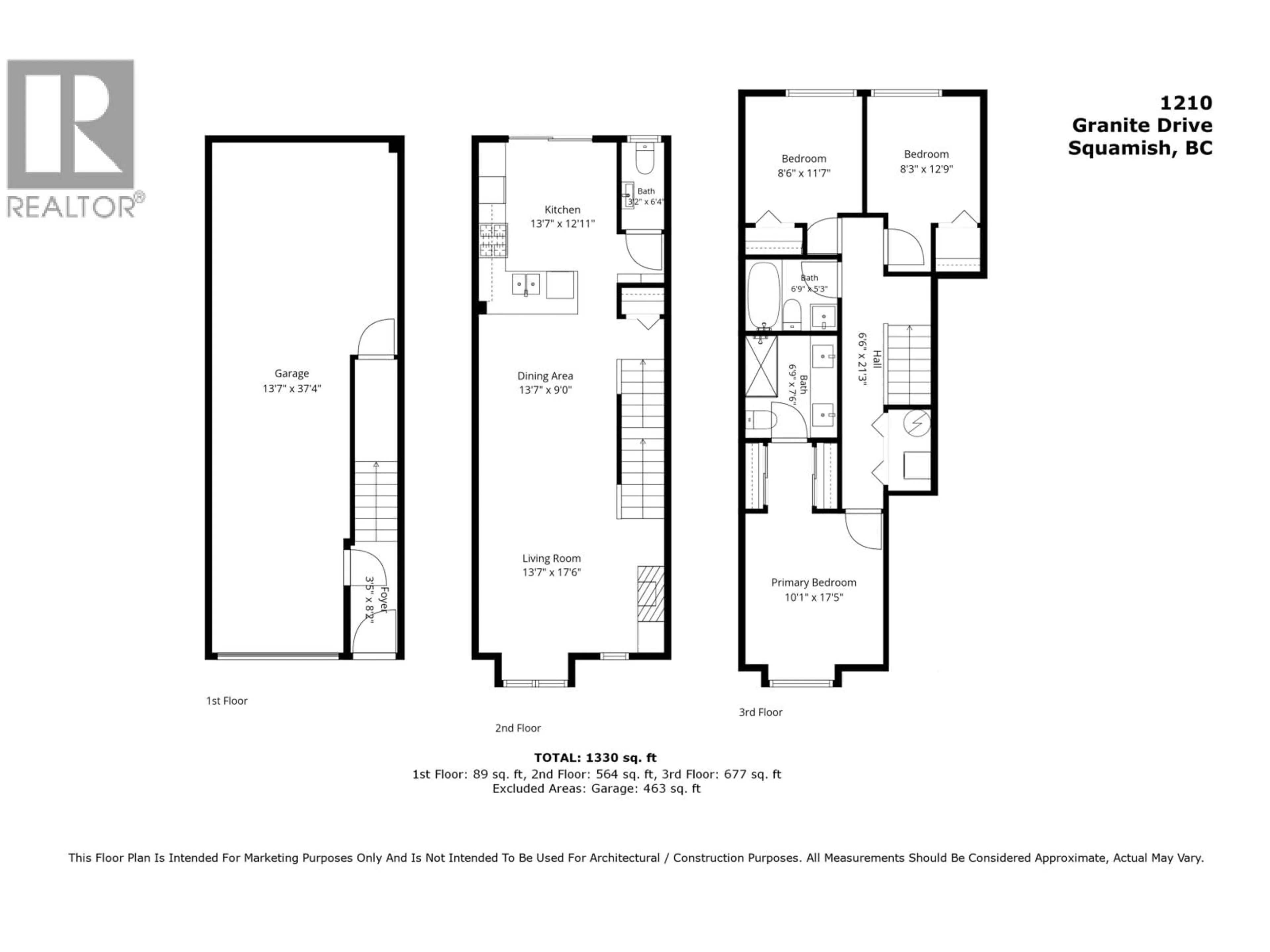 Floor plan for 1210 GRANITE DRIVE, Squamish British Columbia V8B0V9