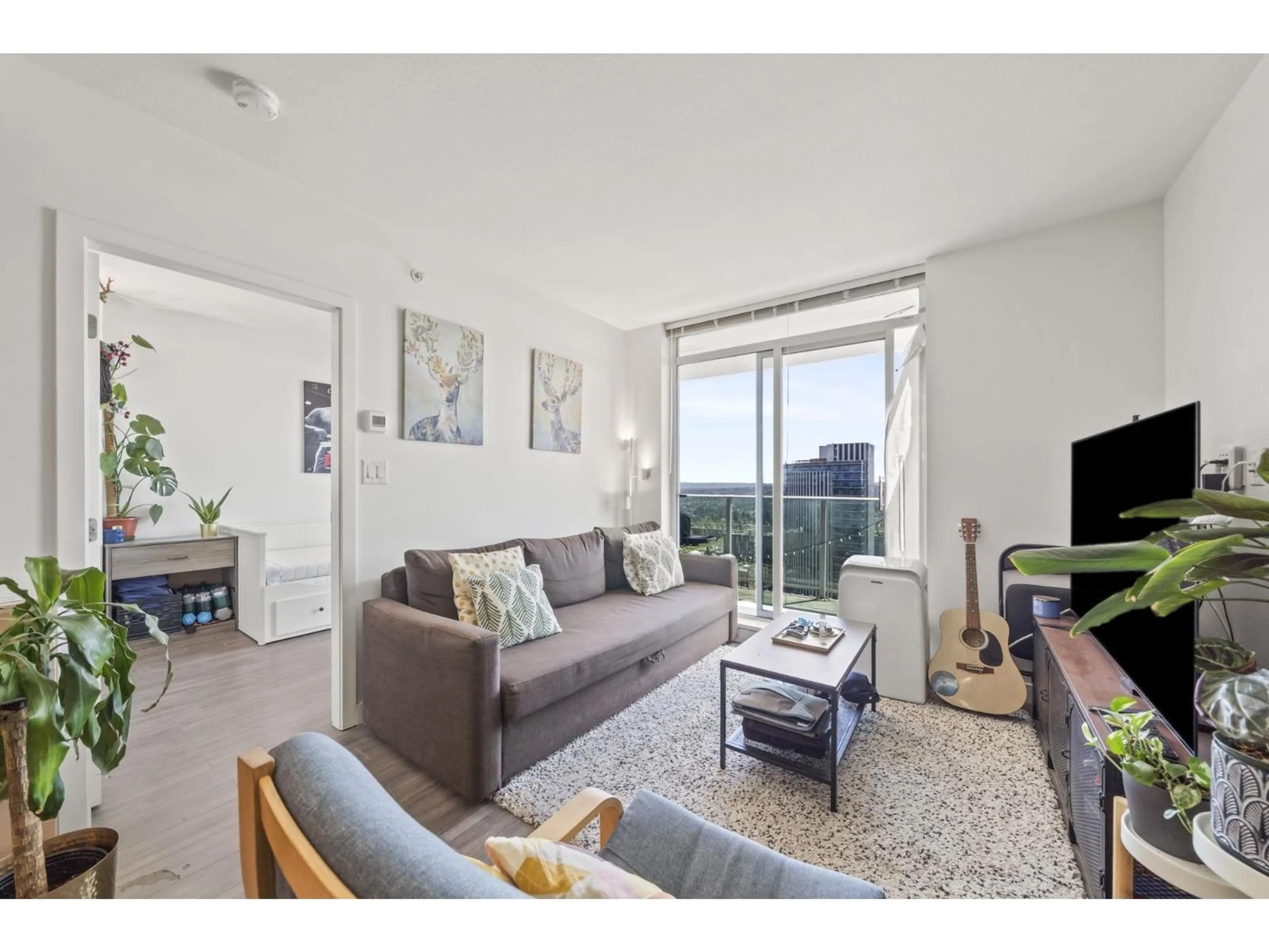 Living room with furniture, unknown for 2701 - 13655 FRASER HIGHWAY, Surrey British Columbia V3T0P8