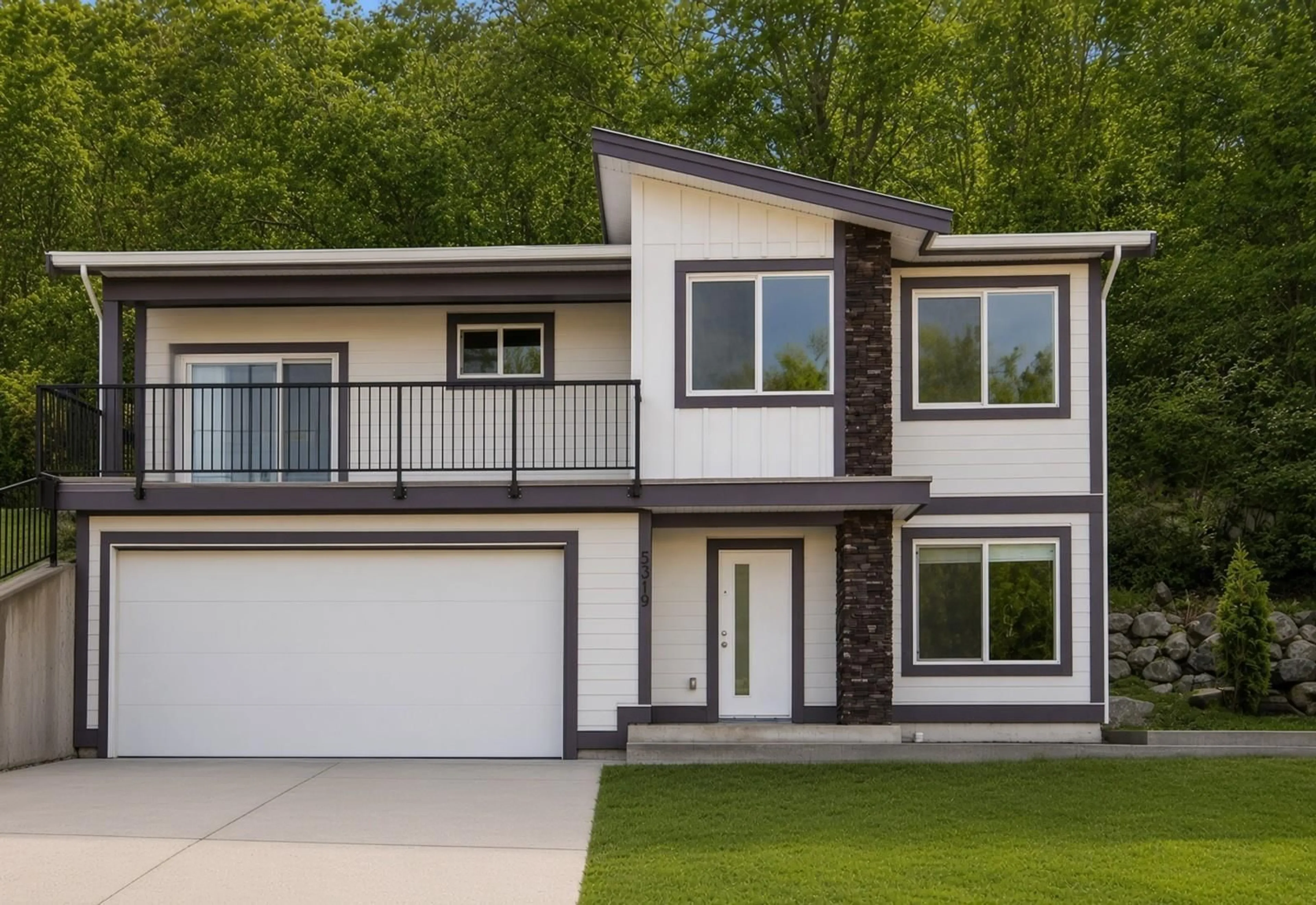 Home with vinyl exterior material, street for 5319 GOLDSPRING PLACE, Chilliwack British Columbia V2R3Y3