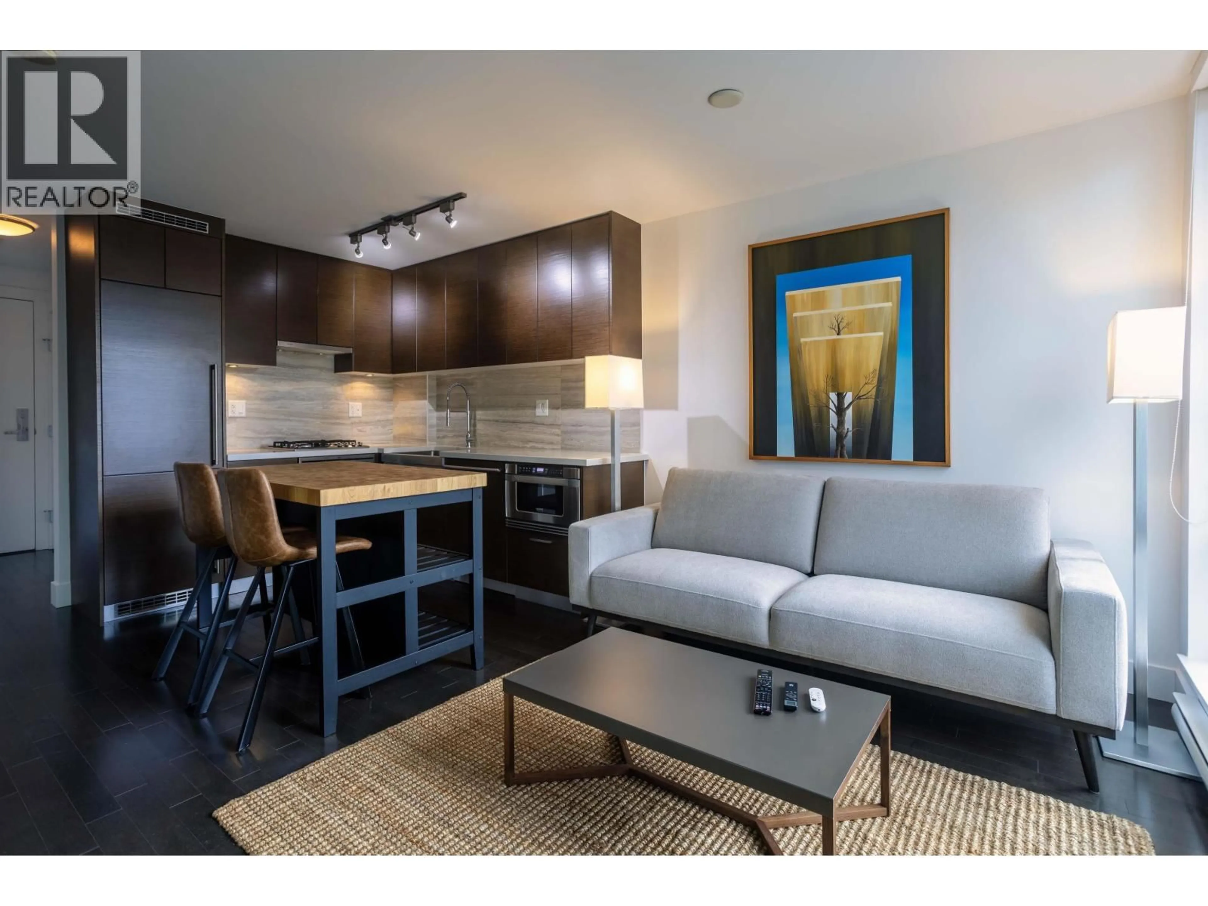 Living room with furniture, unknown for 906 - 535 SMITHE STREET, Vancouver British Columbia V6B0H2