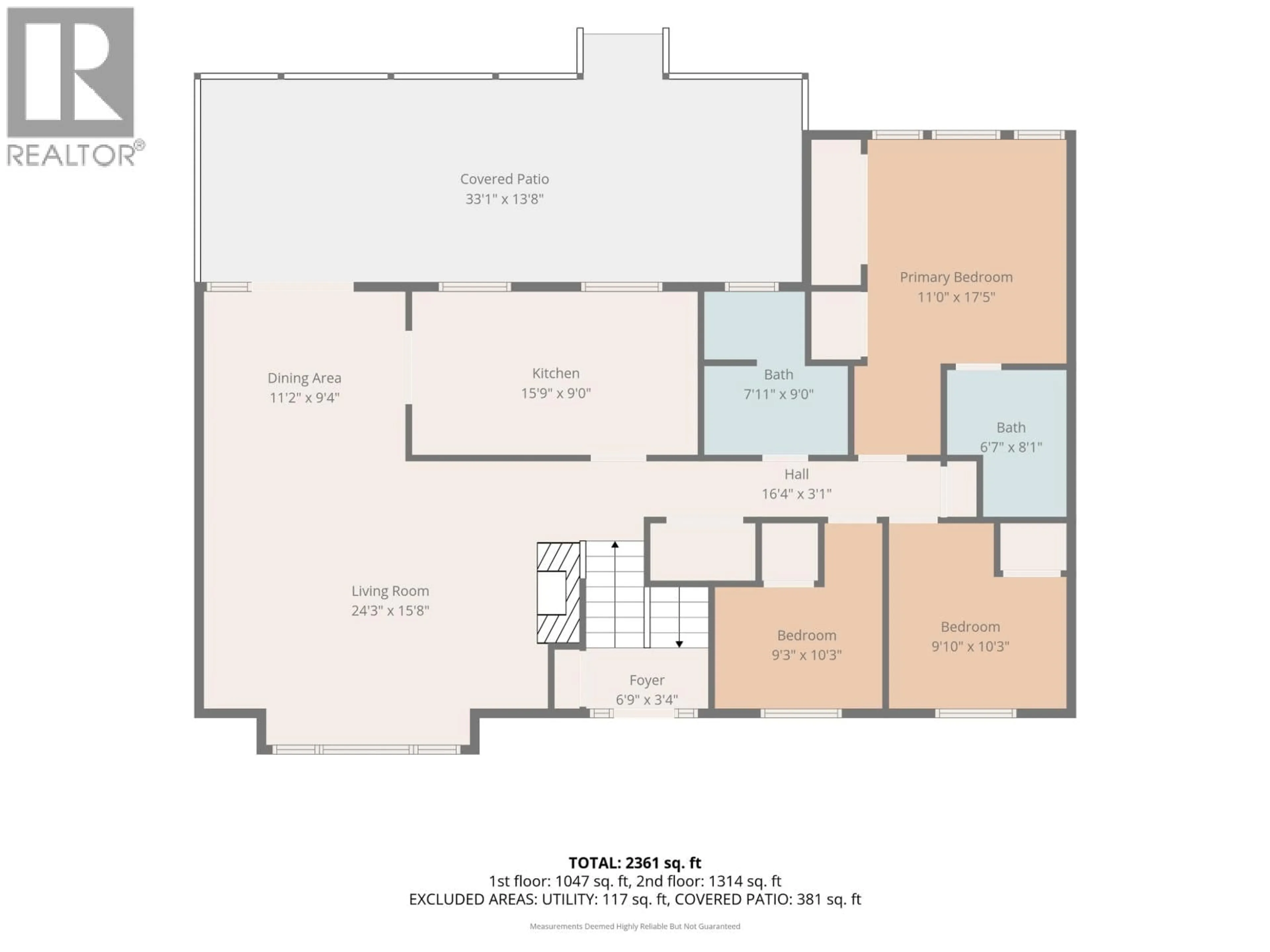 Floor plan for 2461 CHURCHILL ROAD, Prince George British Columbia V2K1E5