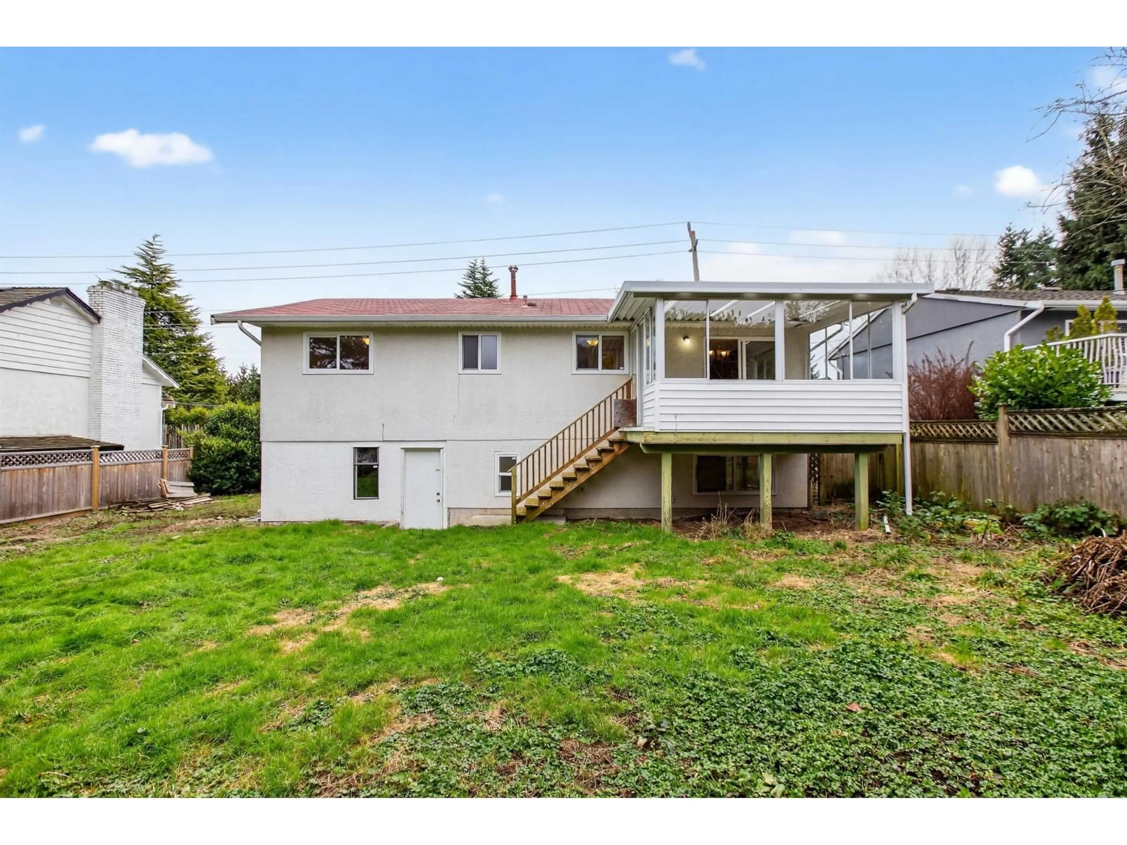 A pic from outside/outdoor area/front of a property/back of a property/a pic from drone, unknown for 1855 156 STREET, Surrey British Columbia V4A4T5
