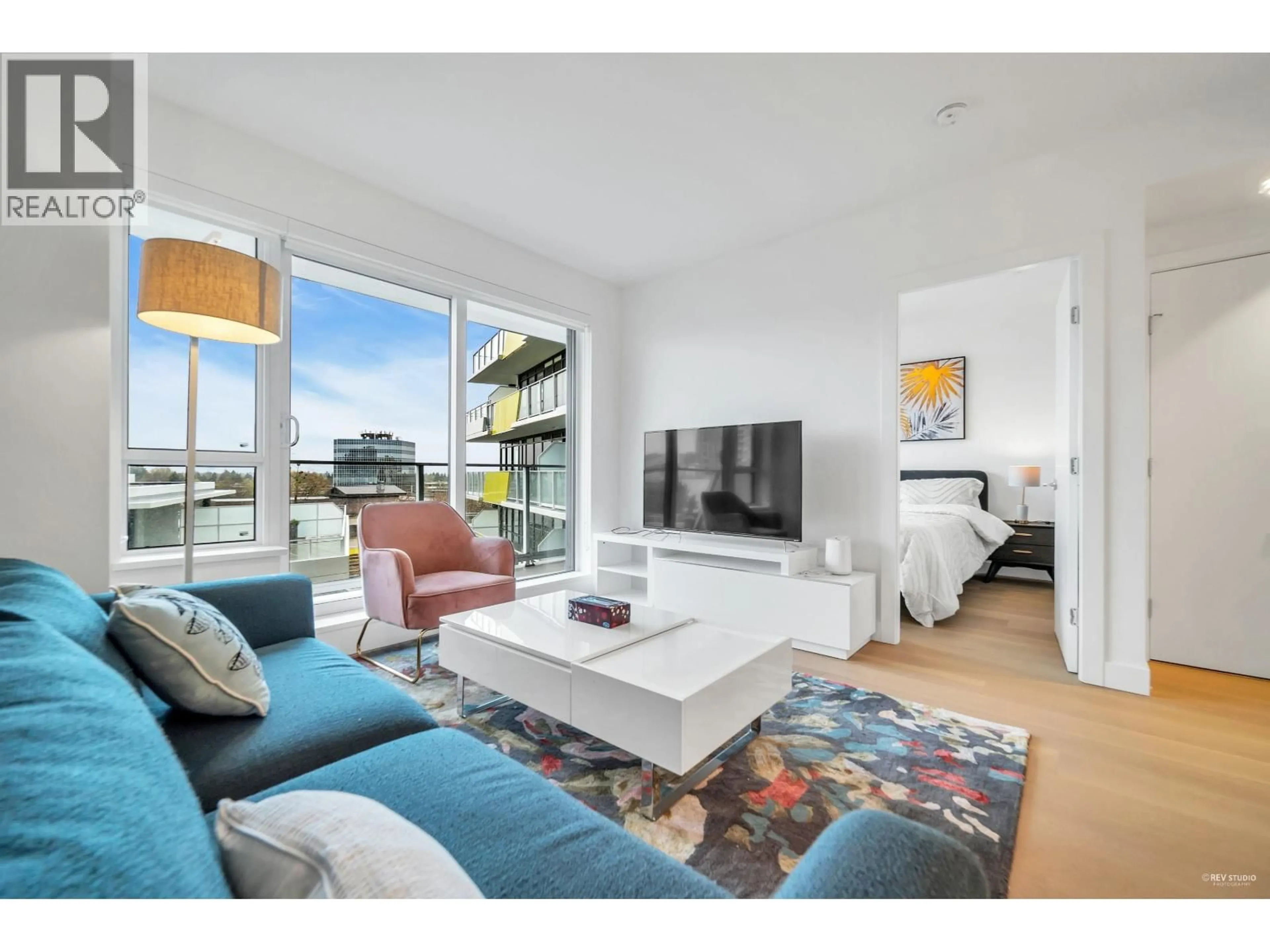 Living room with furniture, unknown for 811 - 5788 GILBERT ROAD, Richmond British Columbia V7C0G1