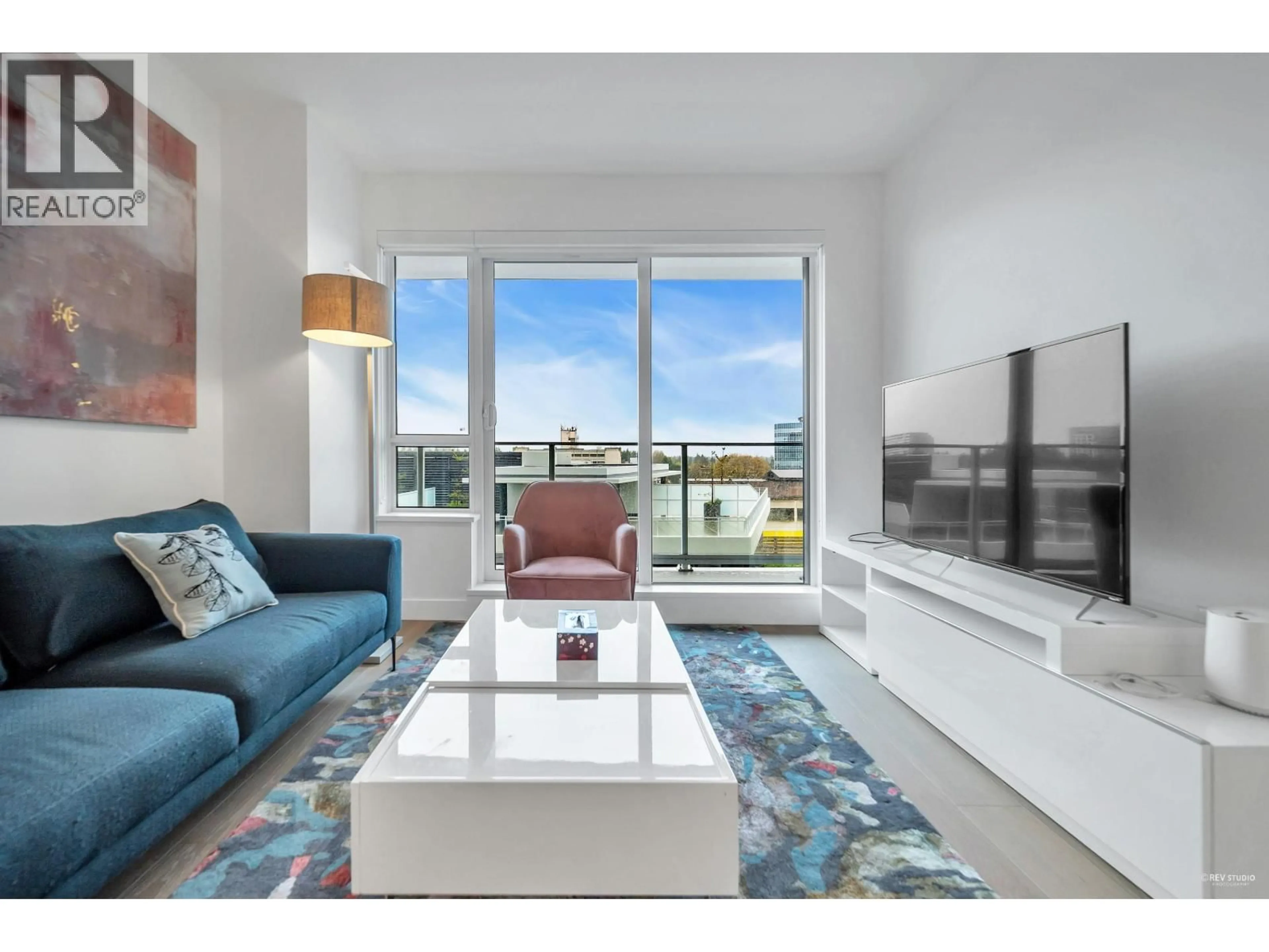 Living room with furniture, unknown for 811 - 5788 GILBERT ROAD, Richmond British Columbia V7C0G1