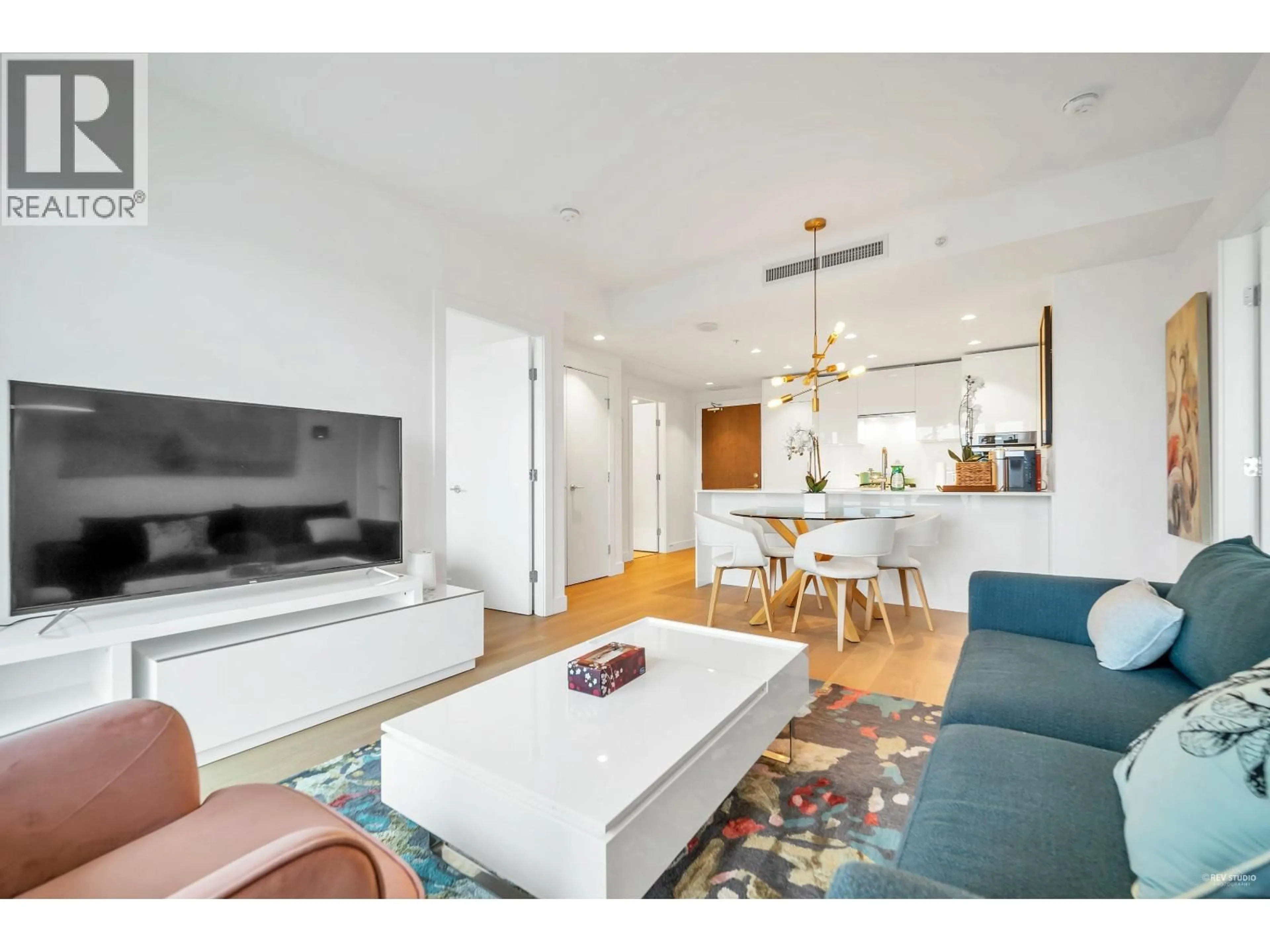 Living room with furniture, unknown for 811 - 5788 GILBERT ROAD, Richmond British Columbia V7C0G1
