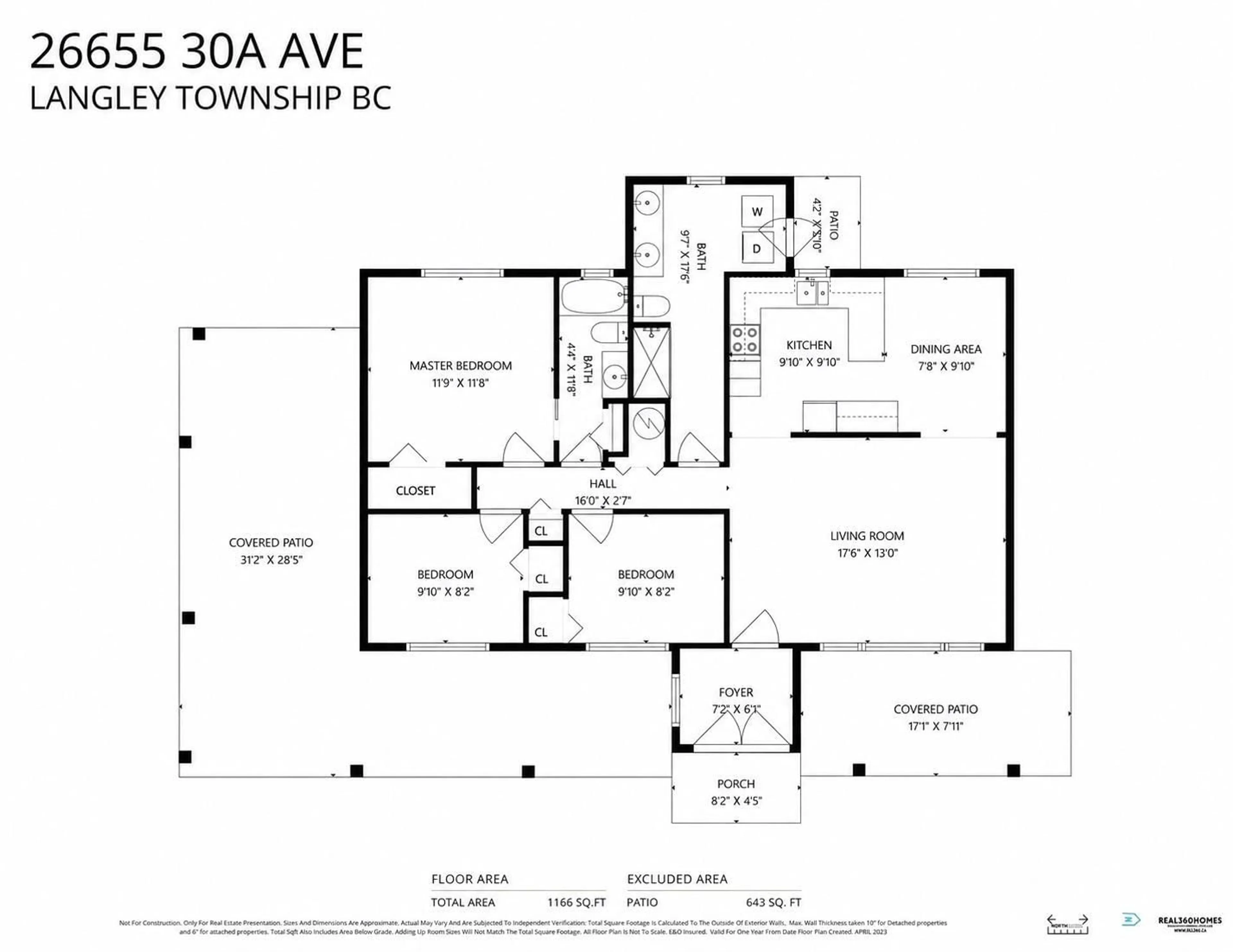 Floor plan for 26655 30A AVENUE, Langley British Columbia V4W2V1