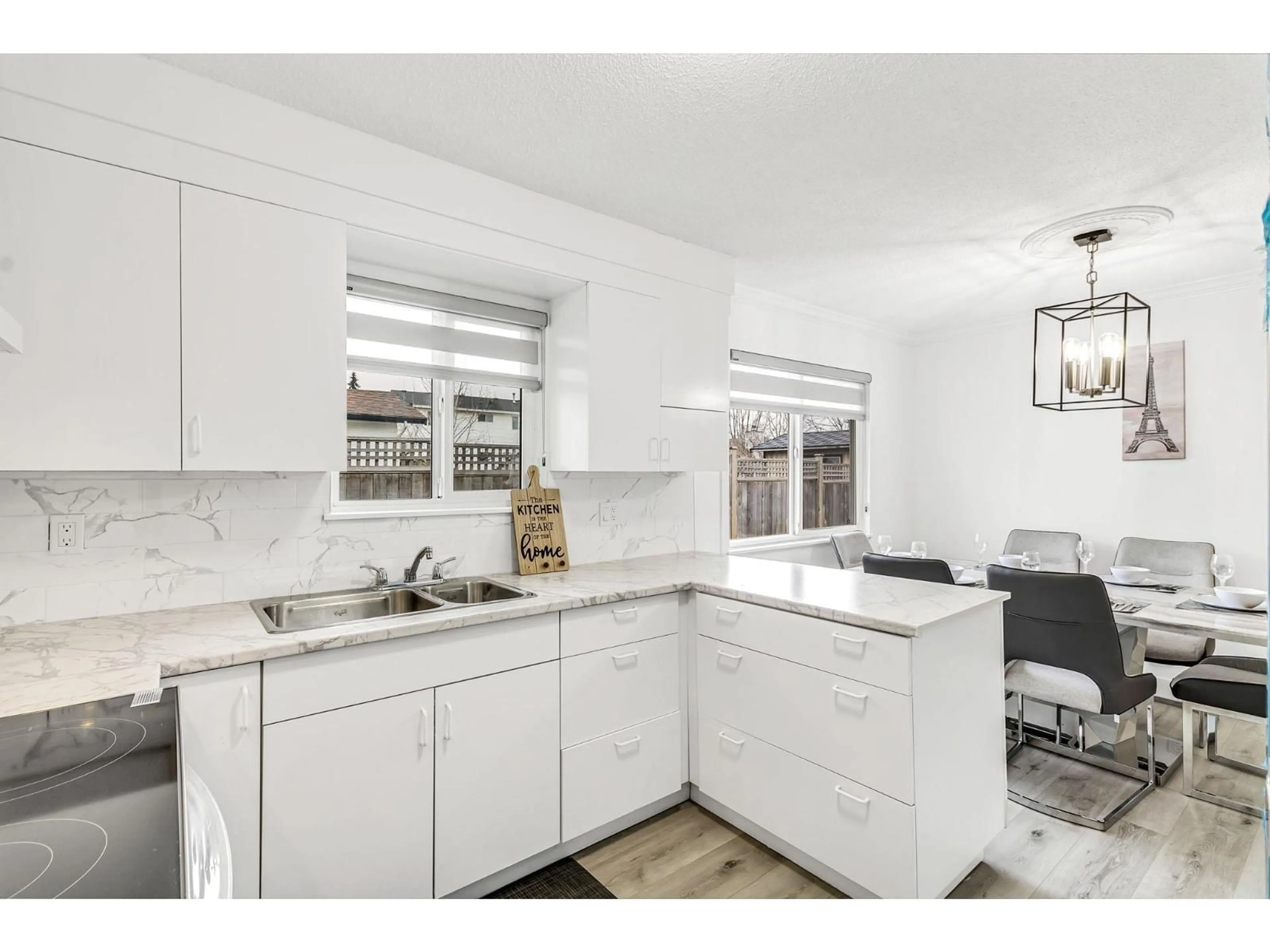 Open concept kitchen, ceramic/tile floor for 26655 30A AVENUE, Langley British Columbia V4W2V1