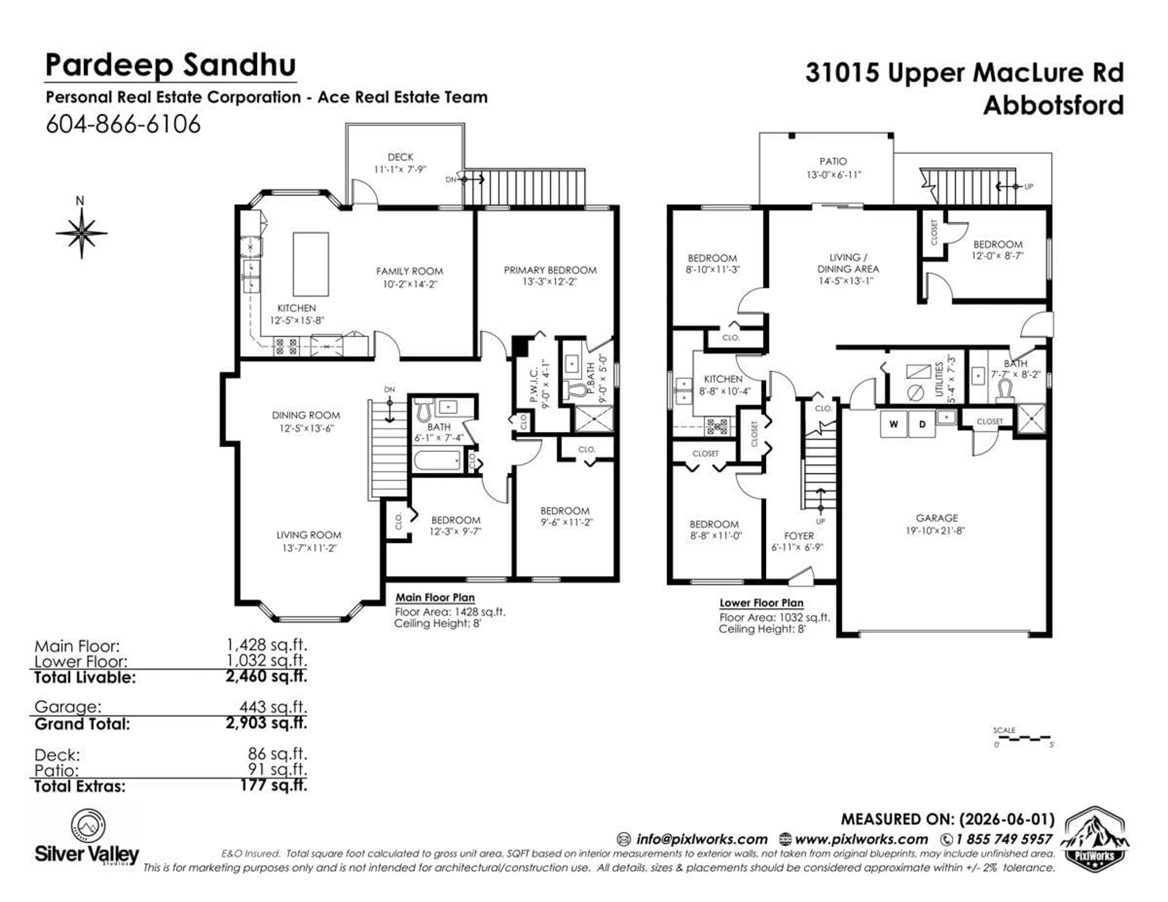 Floor plan for 31015 UPPER MACLURE ROAD, Abbotsford British Columbia V2T5J5