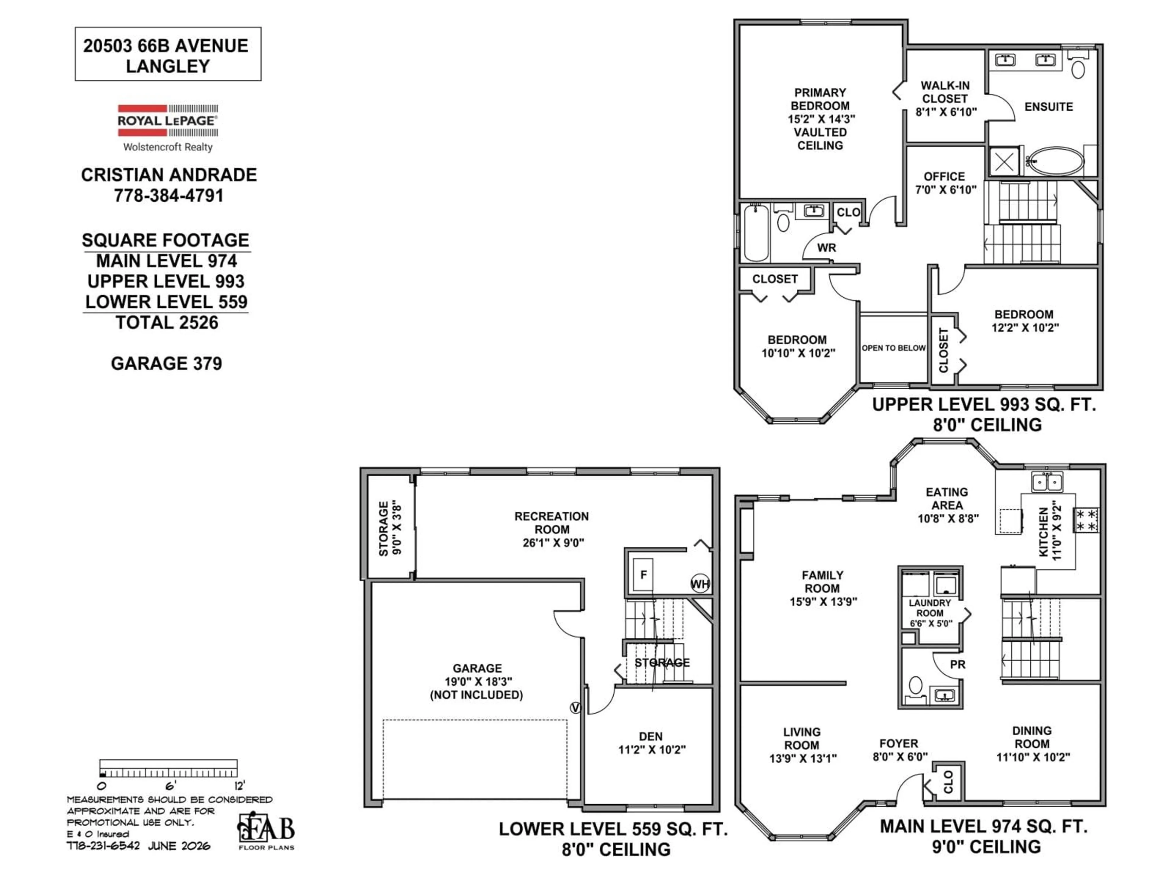 Floor plan for 20503 66B AVENUE, Langley British Columbia V2Y2X9