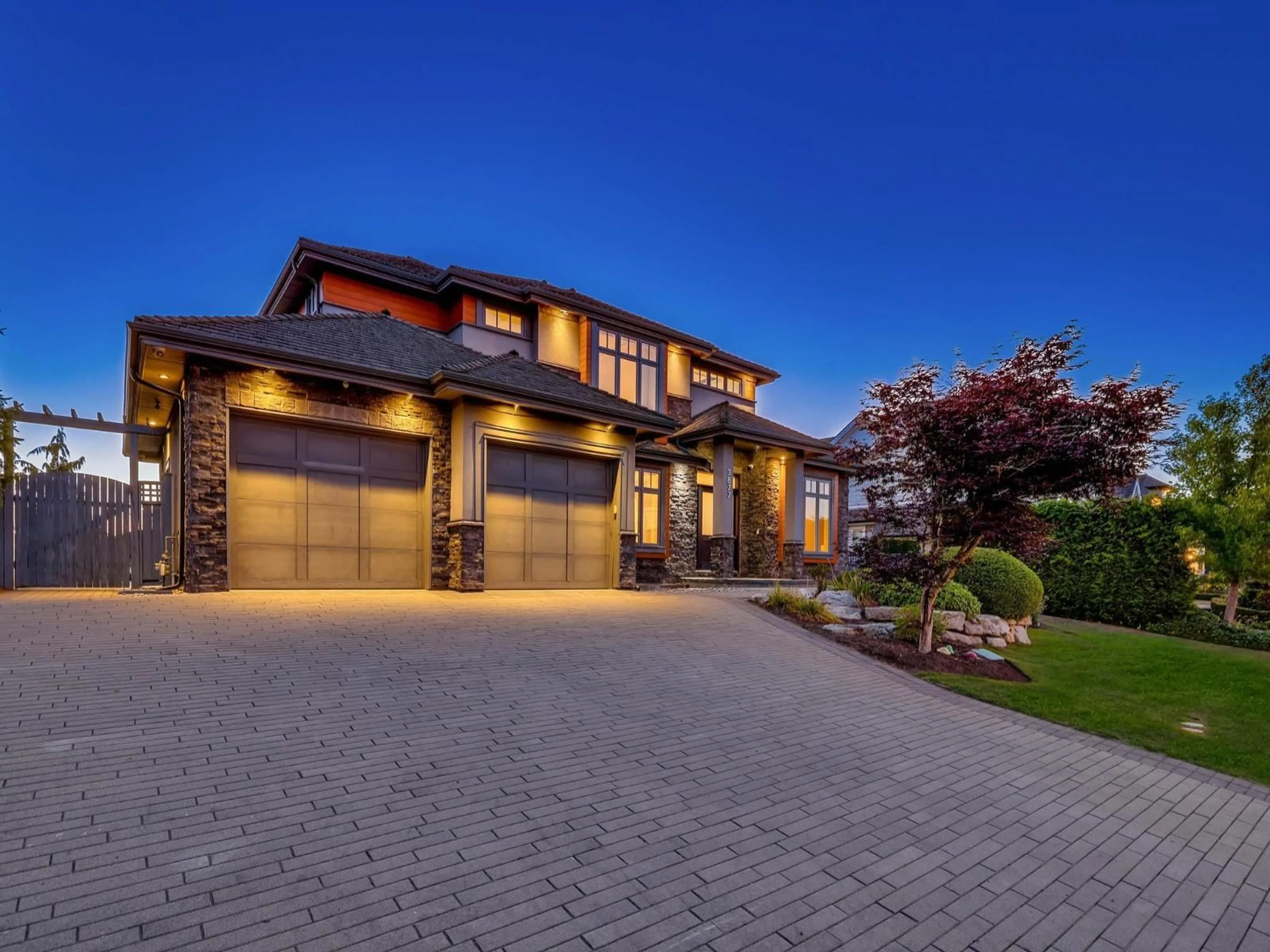 Home with brick exterior material, street for 3877 159A STREET, Surrey British Columbia V3Z0Y3
