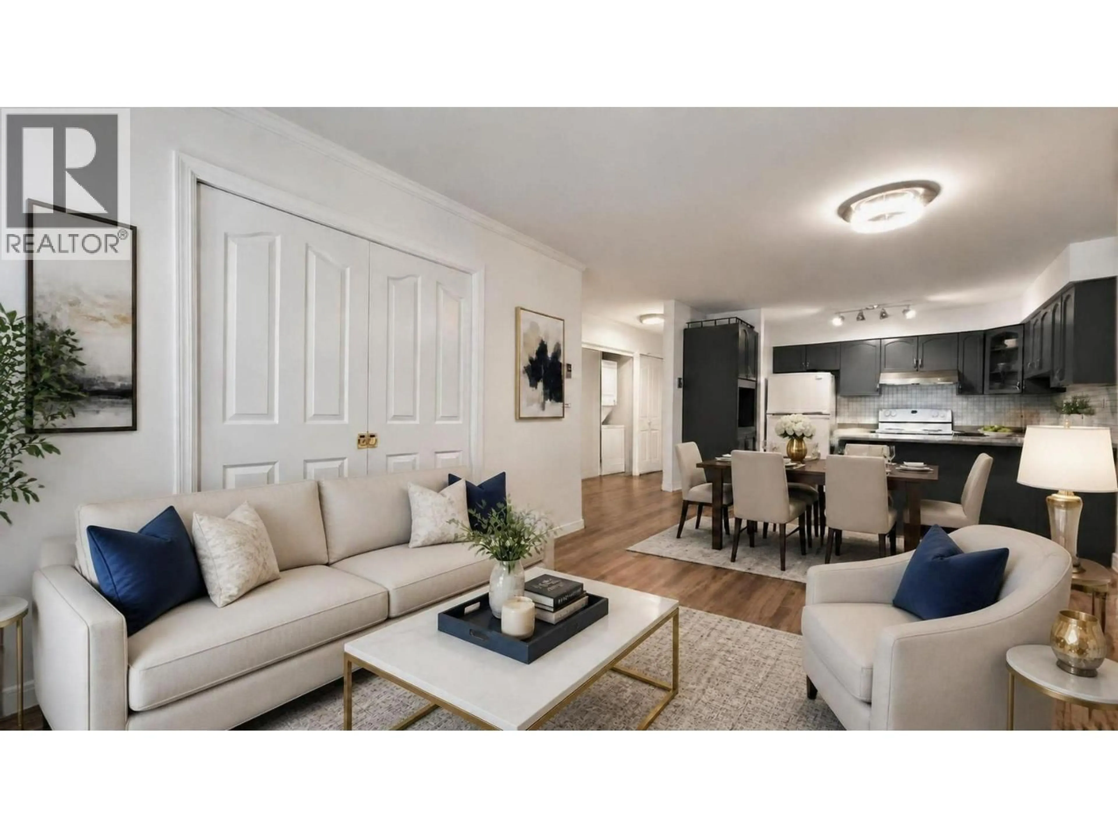 Living room with furniture, unknown for 103 - 74 MINER STREET, New Westminster British Columbia V3L5N6