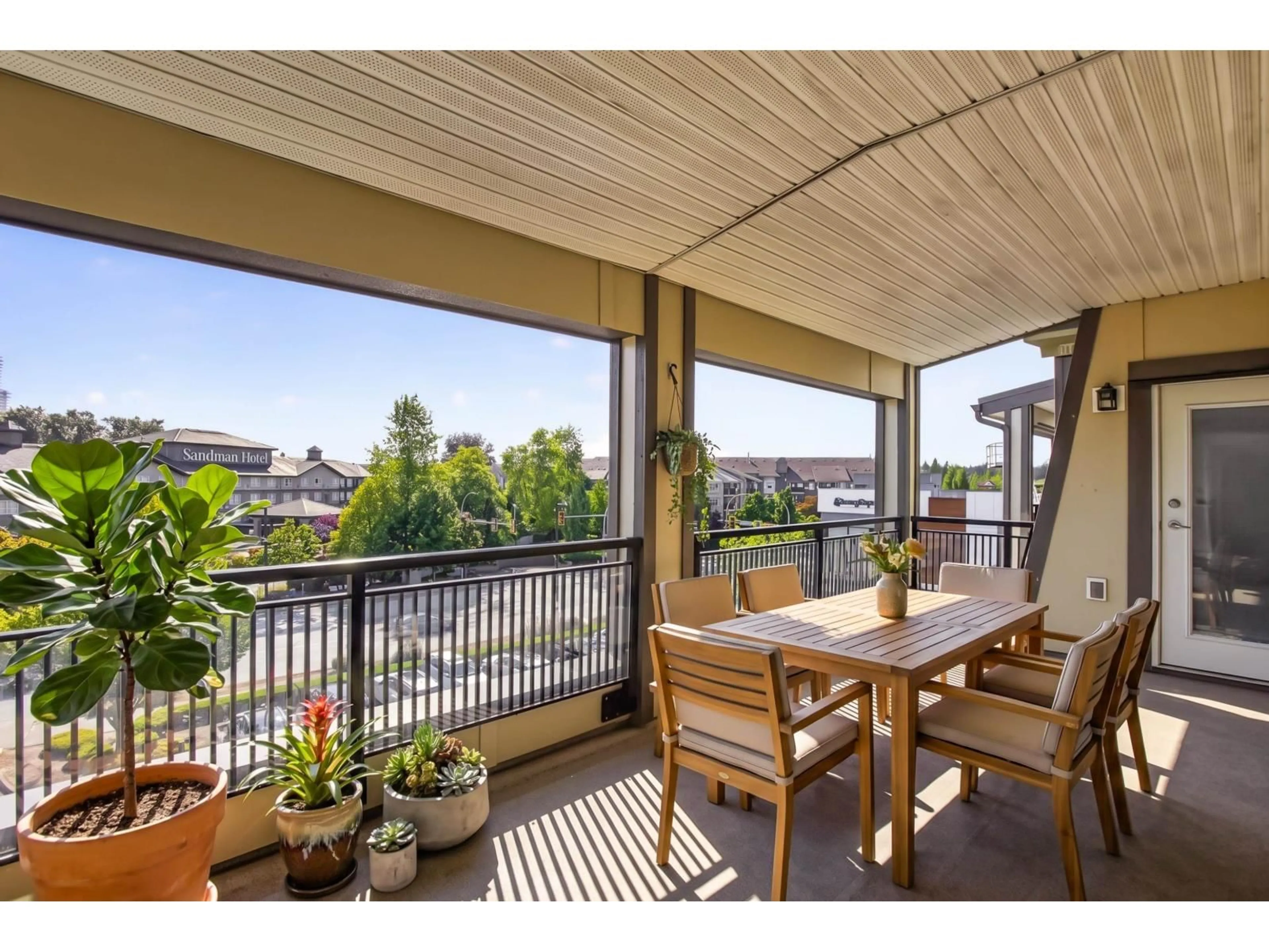 Patio, water/lake/river/ocean view for 418 - 8880 202 STREET, Langley British Columbia V1M4E7